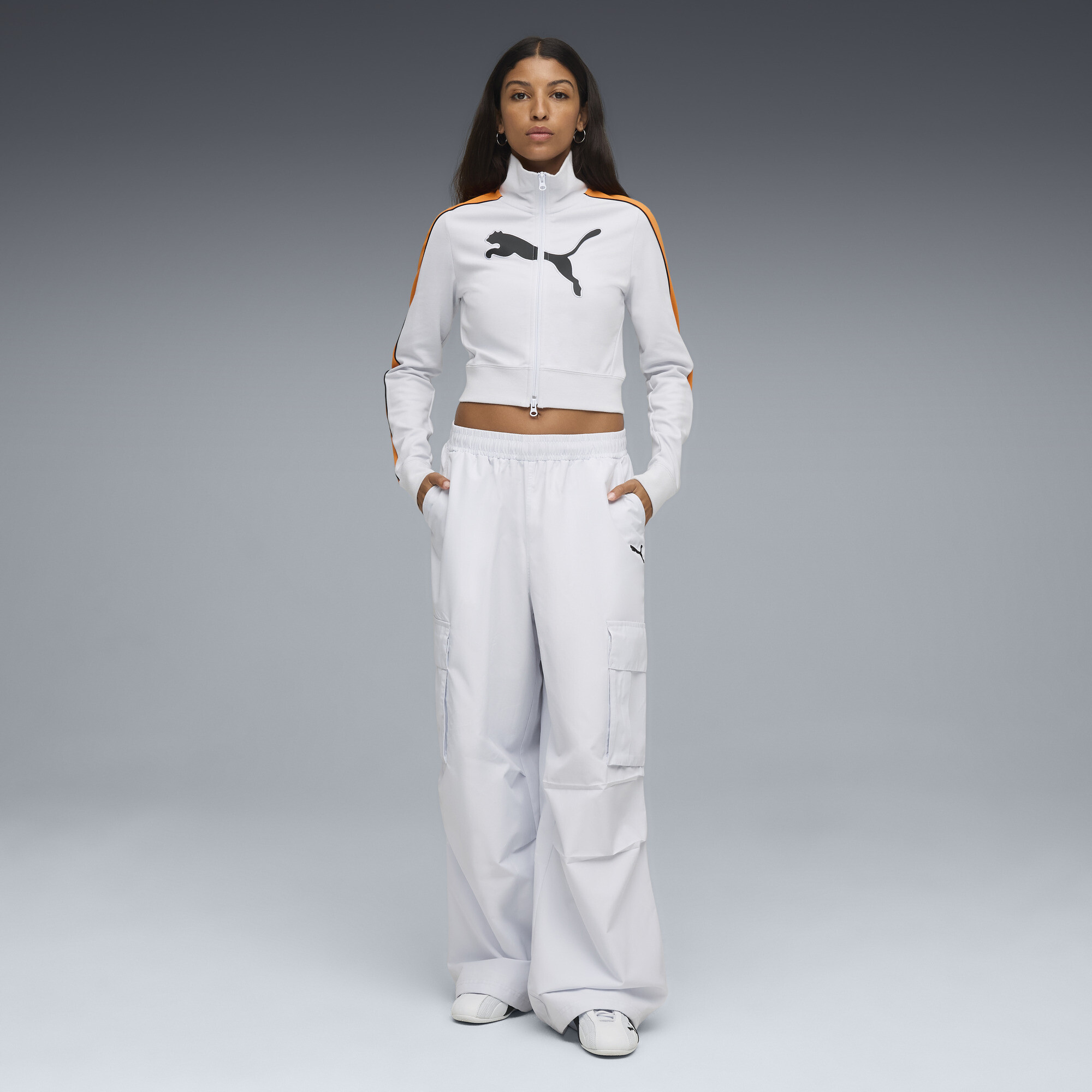 PUMA Speedcat Plus uniseks leren sneakers, Zwart/Wit, Maat 38,5 thumbnail 7