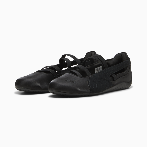 Speedcat Satin Ballet Sneakers Women, PUMA Black-Cool Dark Gray, large-ZAF