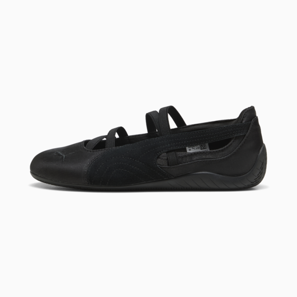 Speedcat Satin Ballet Sneakers Women, PUMA Black-Cool Dark Gray, large-ZAF