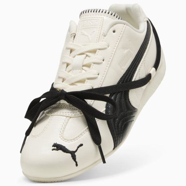 PUMA x ROSÉ Speedcat Lea Sneakers Women, Warm White-PUMA Black, large-ZAF