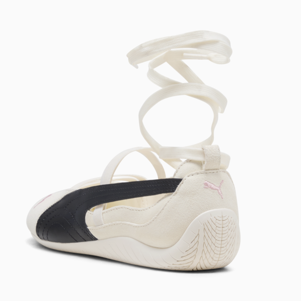 PUMA x ROSÉ Speedcat Ballet Shoes Women, Warm White-PUMA Black-Frosty Pink, large-ZAF