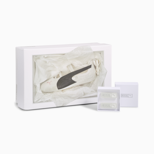 PUMA x ROSÉ Speedcat Ballet Shoes Women, Warm White-PUMA Black-Frosty Pink, large-ZAF