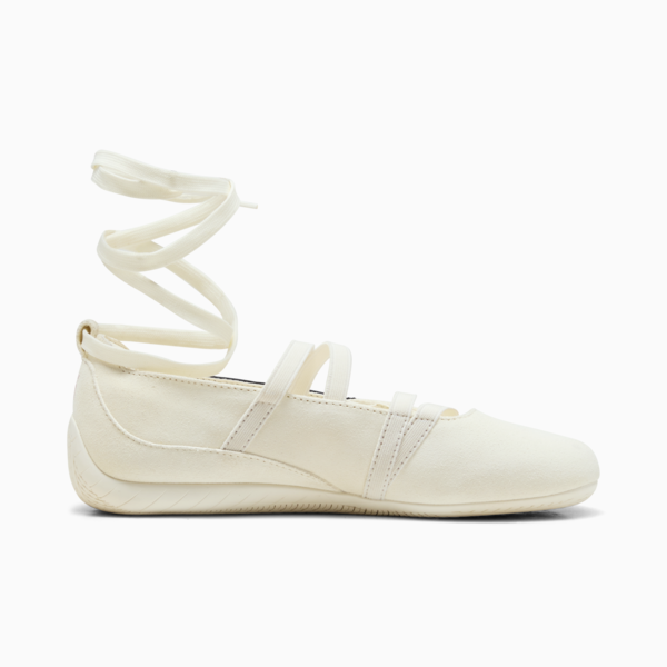 PUMA x ROSÉ Speedcat Ballet Shoes Women, Warm White-PUMA Black-Frosty Pink, large-ZAF