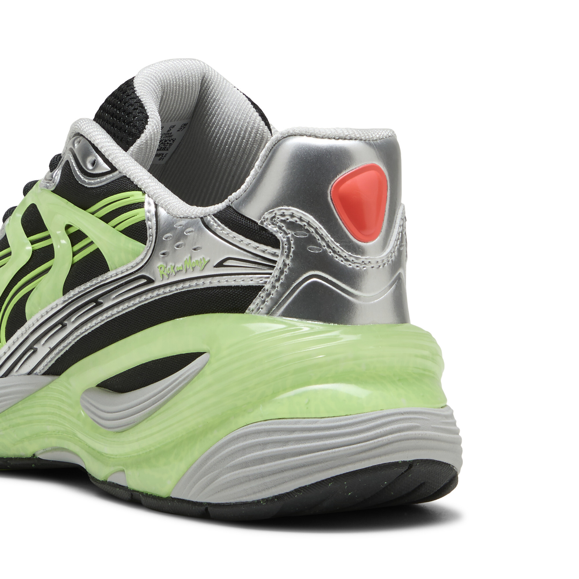 PUMA x RICK AND MORTY Inverse sneakers uniseks, Groen/Zwart, Maat 38,5 thumbnail 6