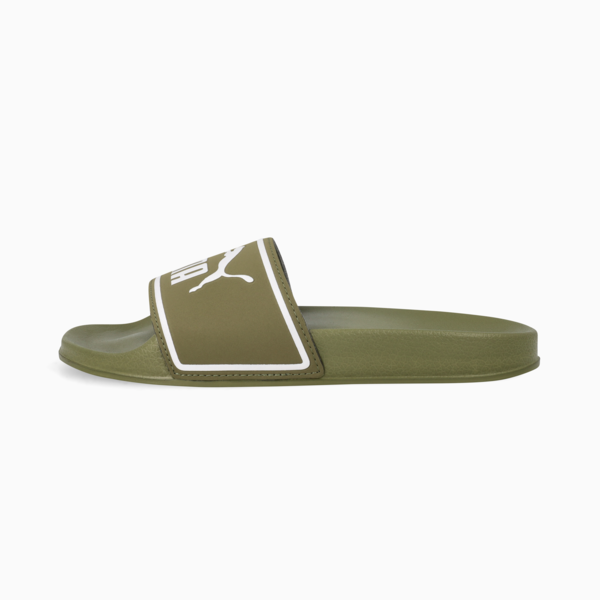 Poolcat Slide Focus ZADP, PUMA Olive-PUMA White, large-ZAF