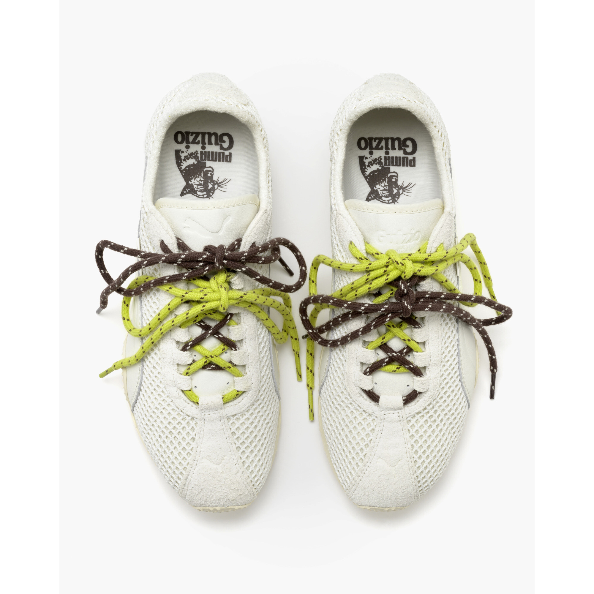 PUMA x GUIZIO H-Street uniseks sneakers, Wit, Maat 38 thumbnail 4