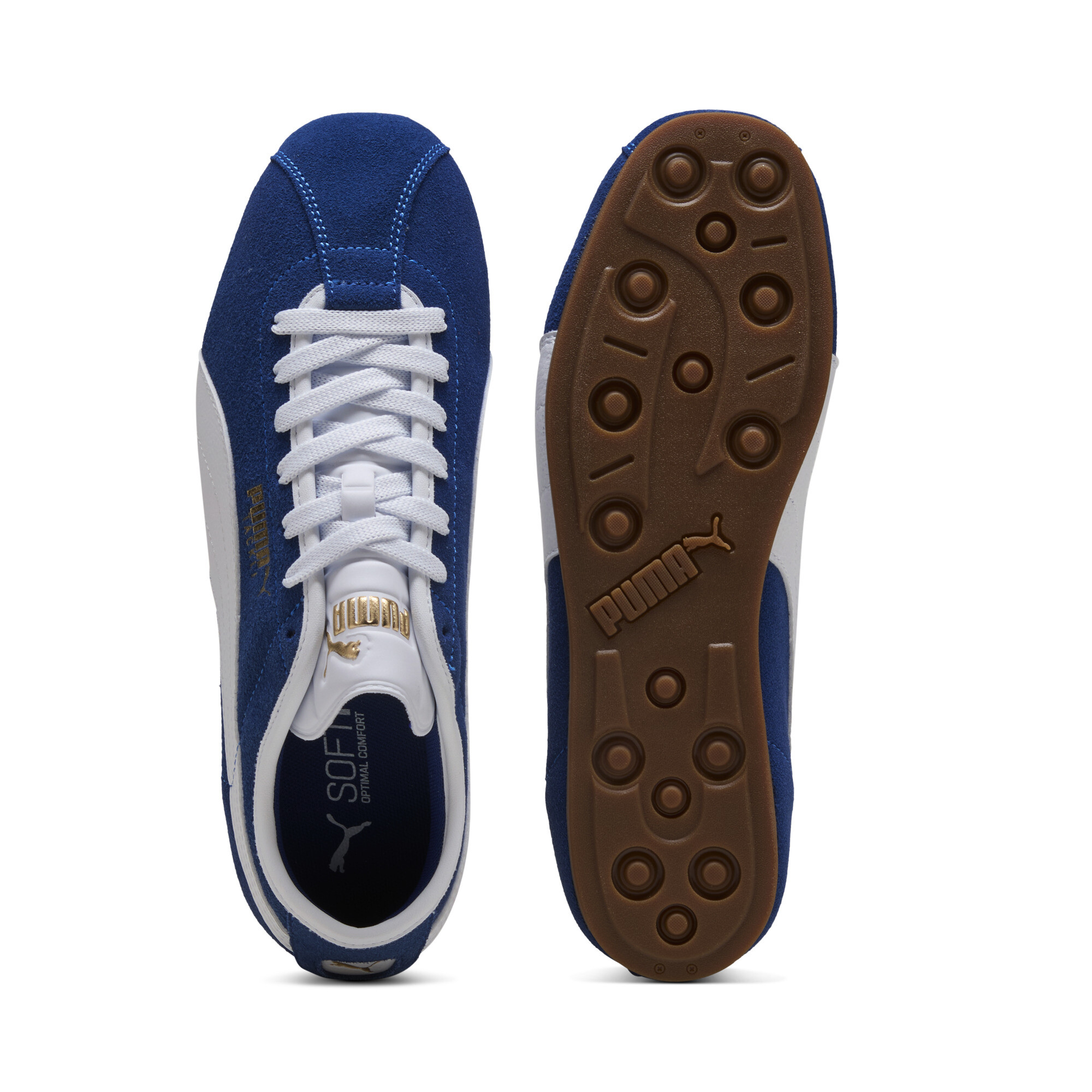 PUMA Tackle uniseks sneakers, Blauw/Wit, Maat 40 thumbnail 4