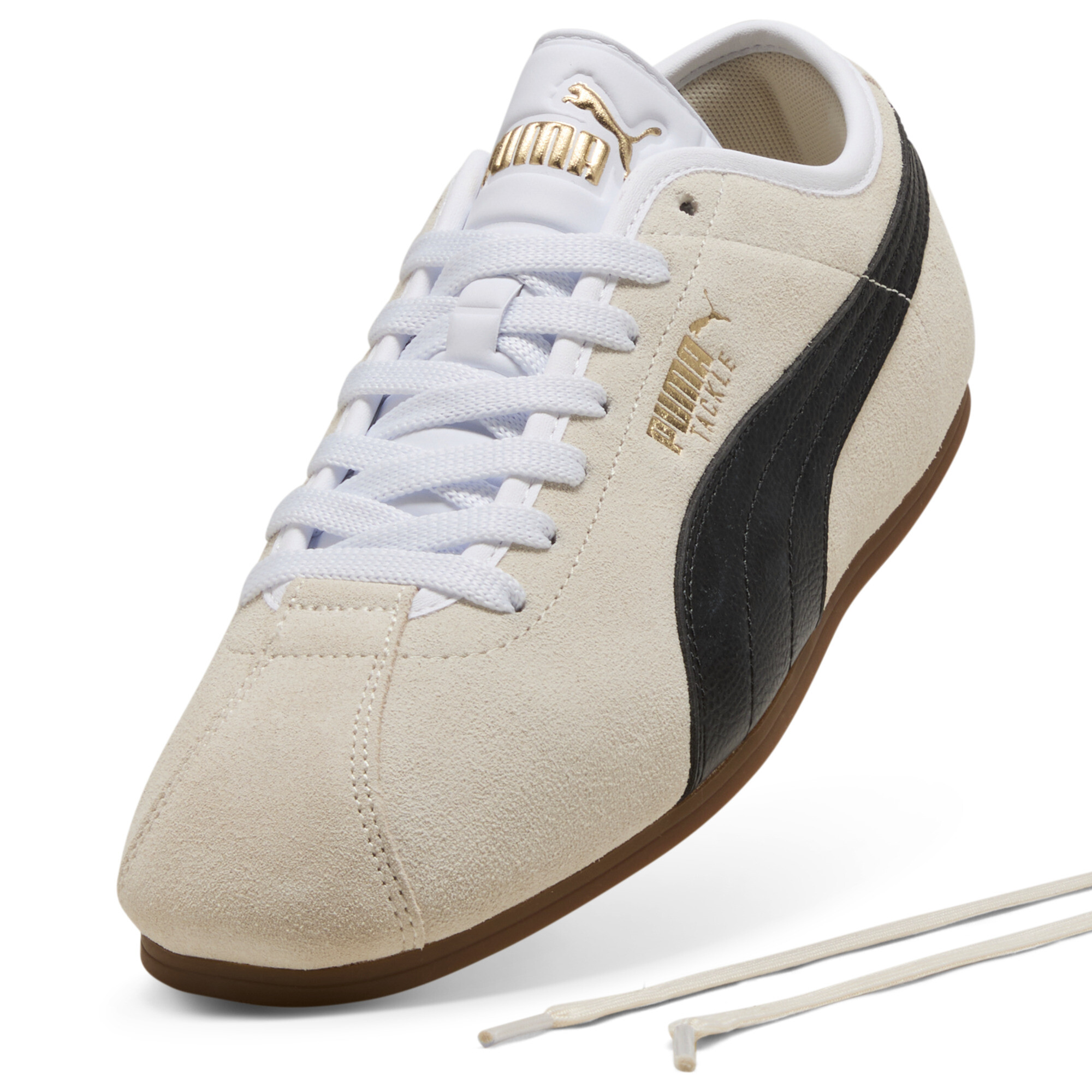 PUMA Tackle uniseks sneakers, Zwart, Maat 41 thumbnail 2