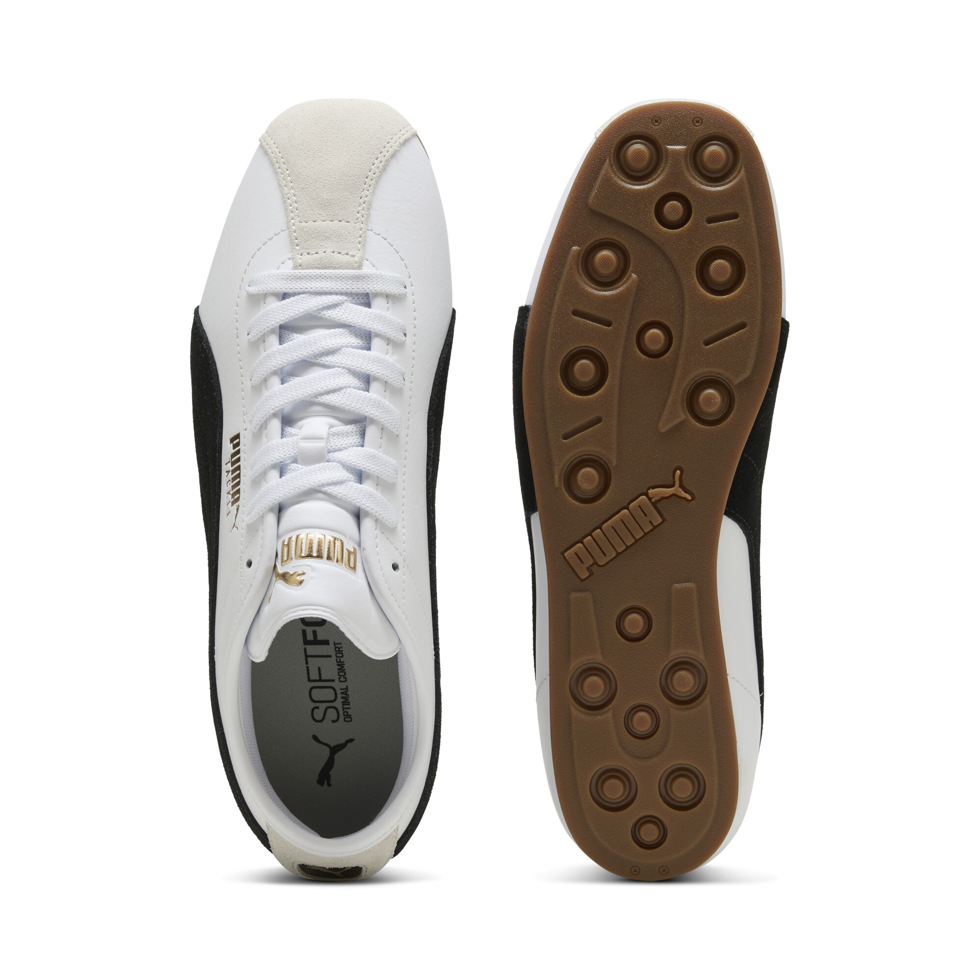 PUMA Tackle OG-sneakers uniseks, Zwart/Wit, Maat 42 thumbnail 4