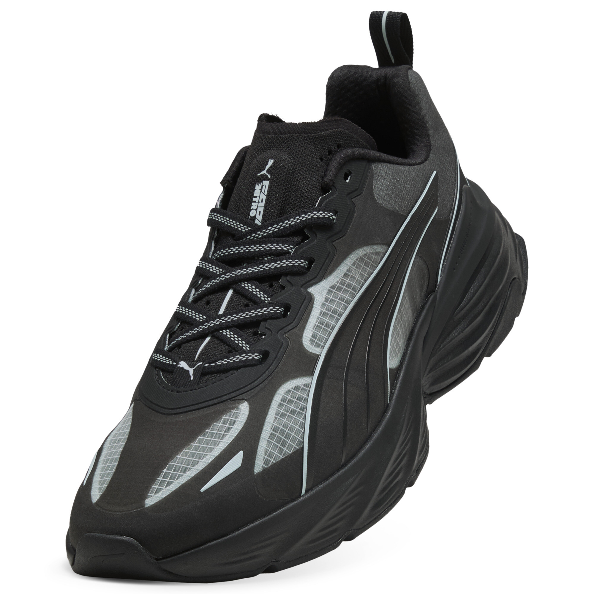 PUMA Fade sneakers uniseks, Zwart, Maat 36 thumbnail 2