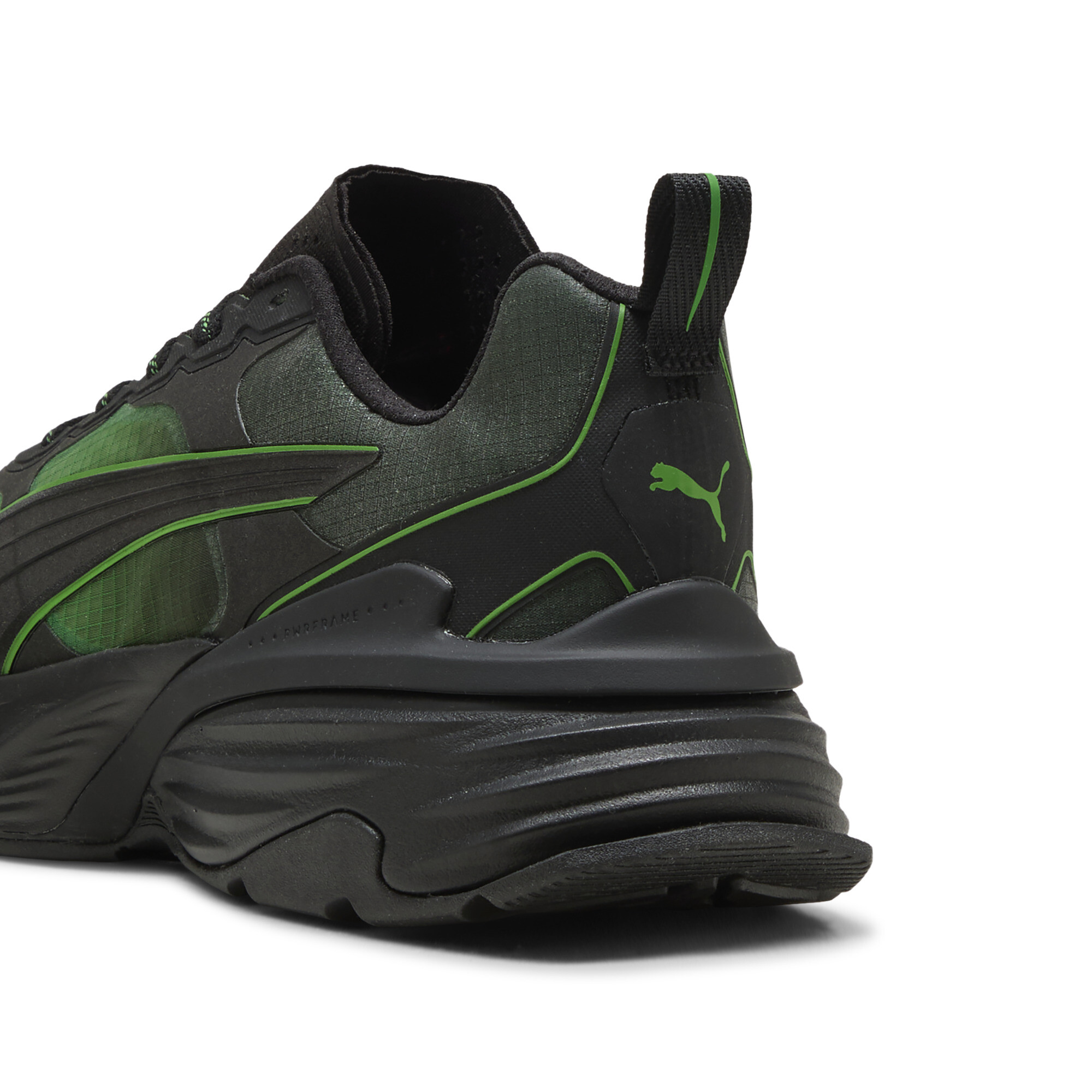 PUMA Fade sneakers uniseks, Groen/Zwart, Maat 37 thumbnail 5
