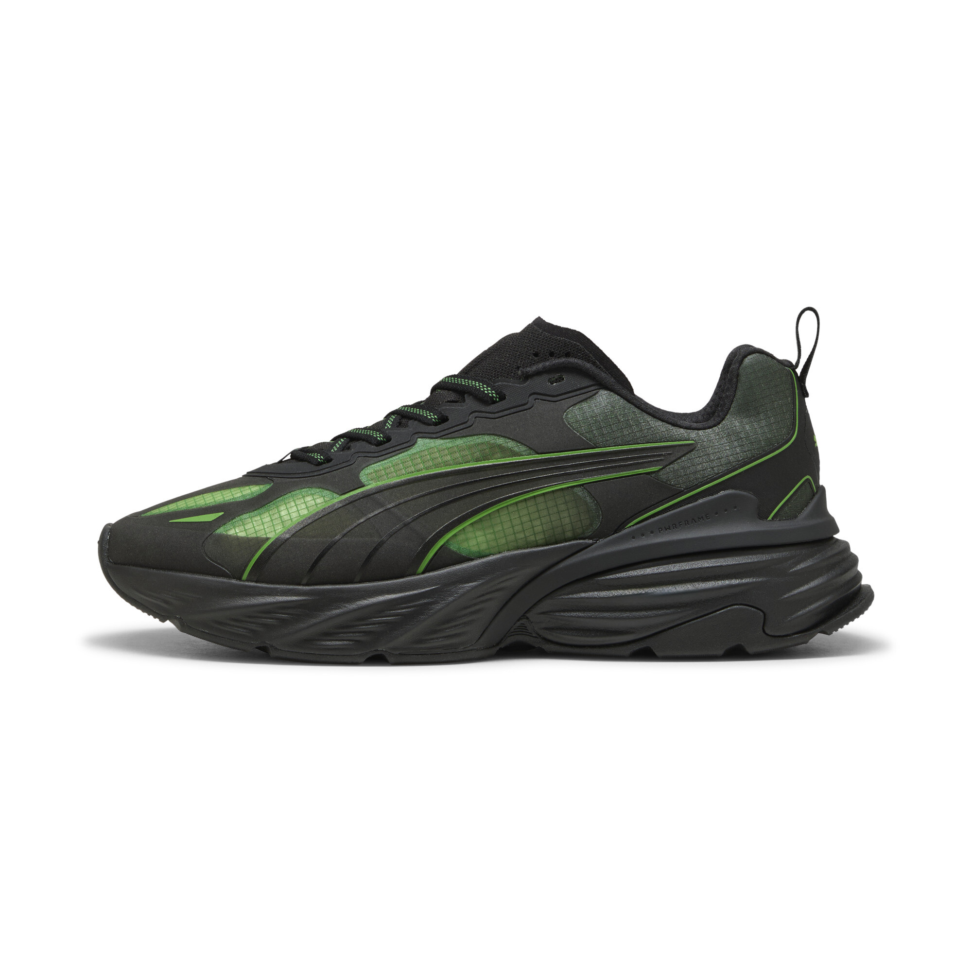 PUMA Fade sneakers uniseks, Groen/Zwart, Maat 37