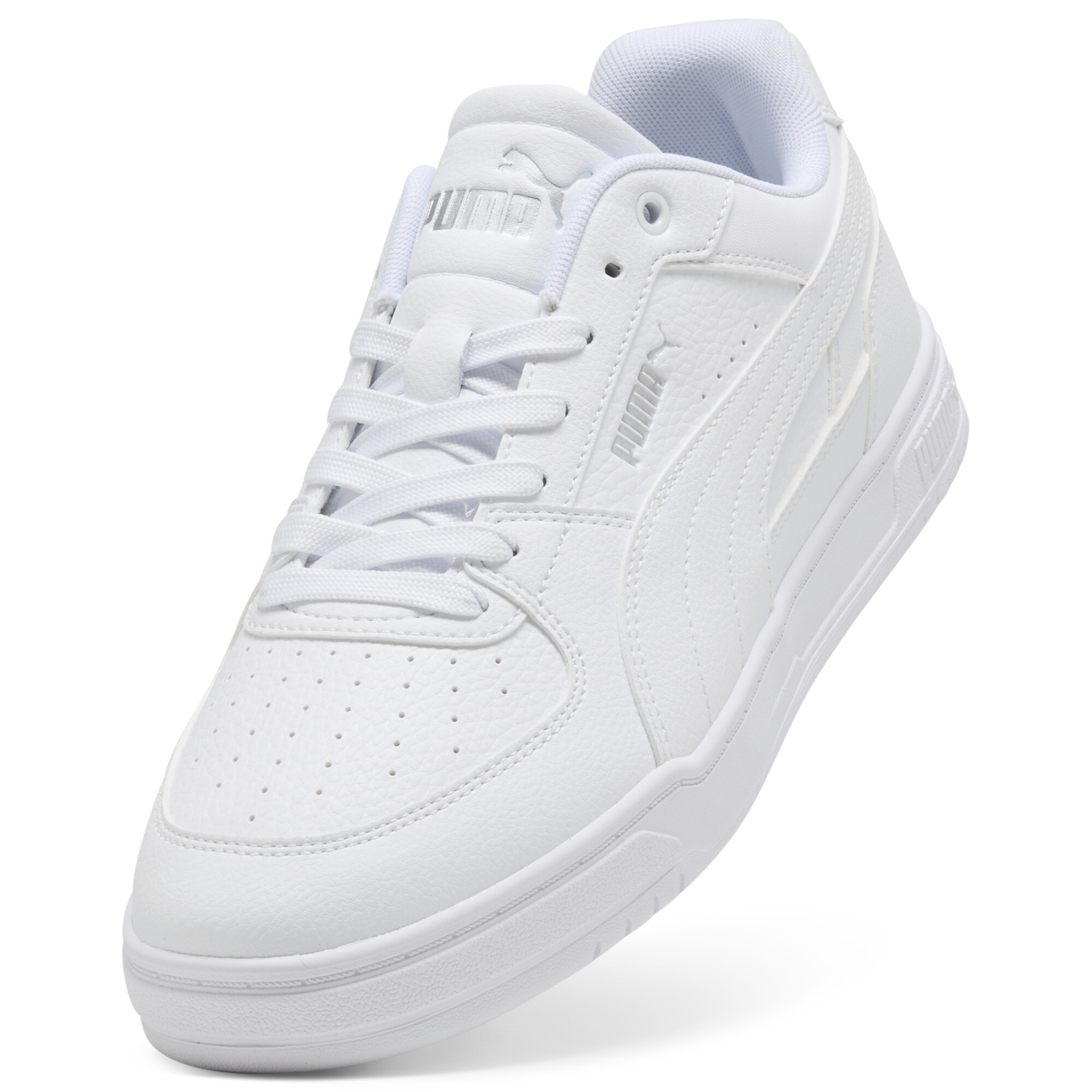 PUMA Caven III uniseks sneakers, Zwart/Wit/Zilver, Maat 37,5 thumbnail 2