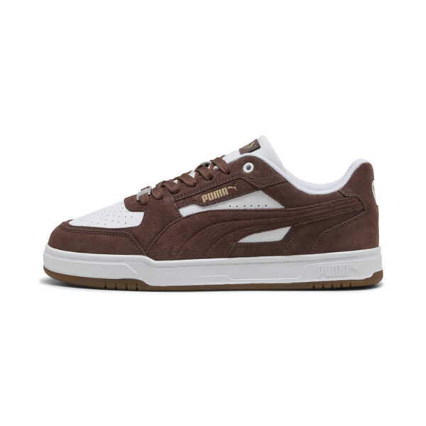 Zapatillas PUMA Caven III Plus Gamuza En Chestnut Marrón/Blanco/Dorado