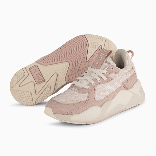 Zapatillas RS-X Paisley para mujer, Rose Quartz-Alpine Snow-Frosted Ivory, large-ARG