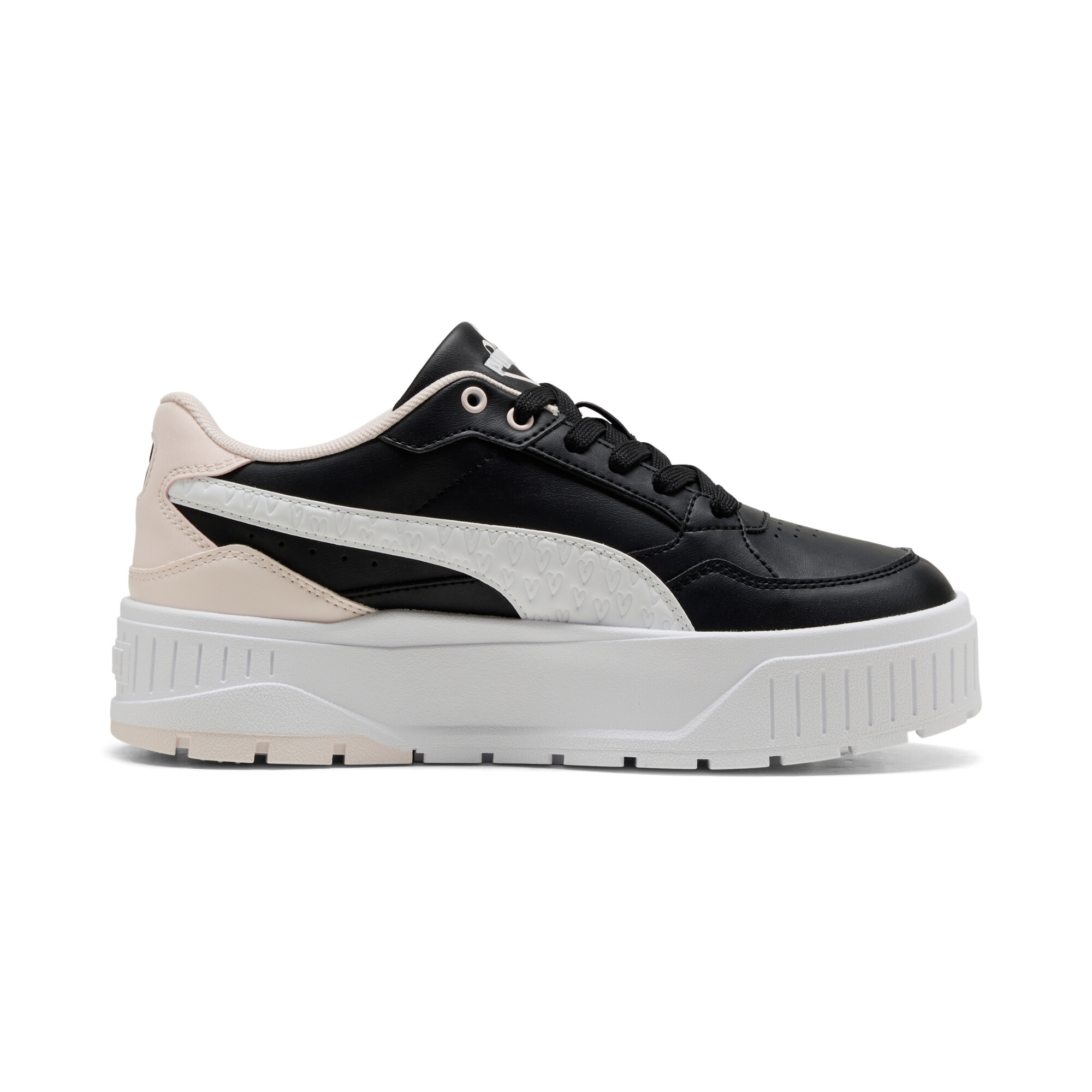 PUMA Karmen II Idol With Love sneakers voor Dames, Zwart/Wit, Maat 40 thumbnail 3