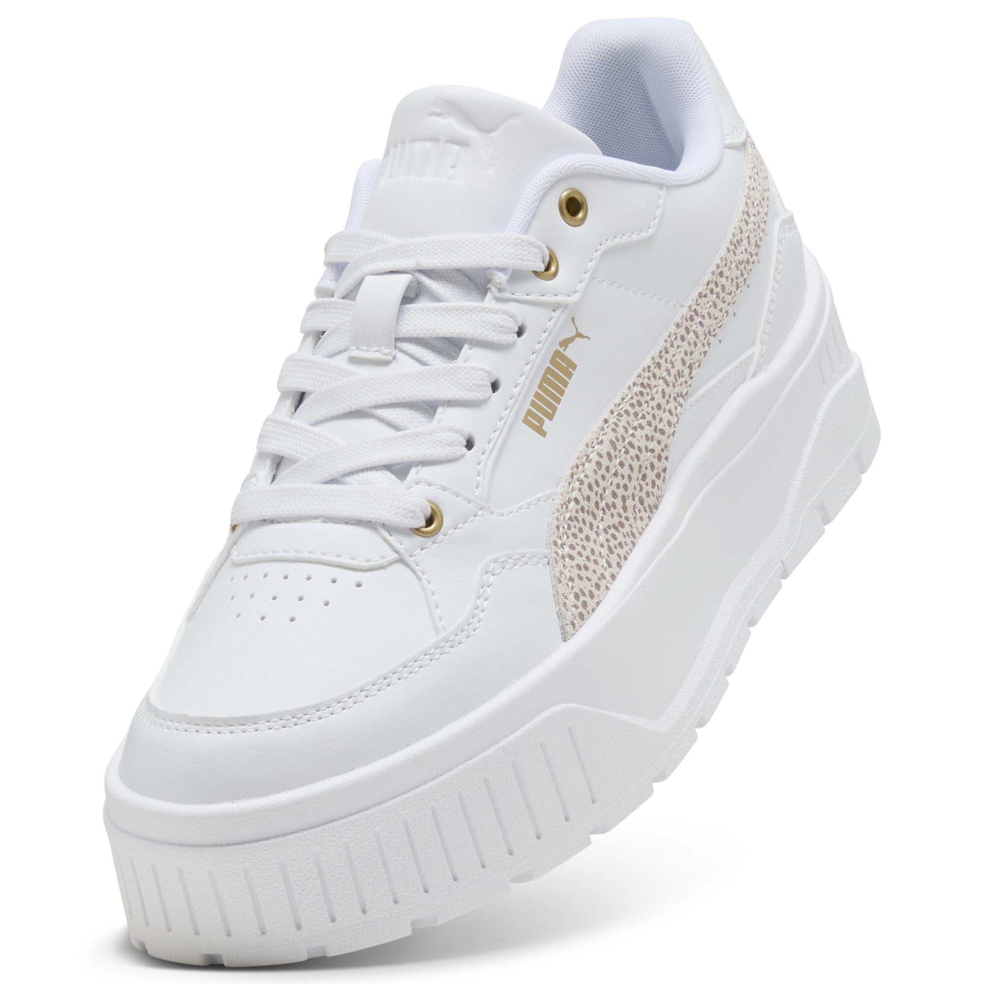 PUMA Karmen II Idol Topcat sneakers voor Dames, Wit, Maat 38 thumbnail 2