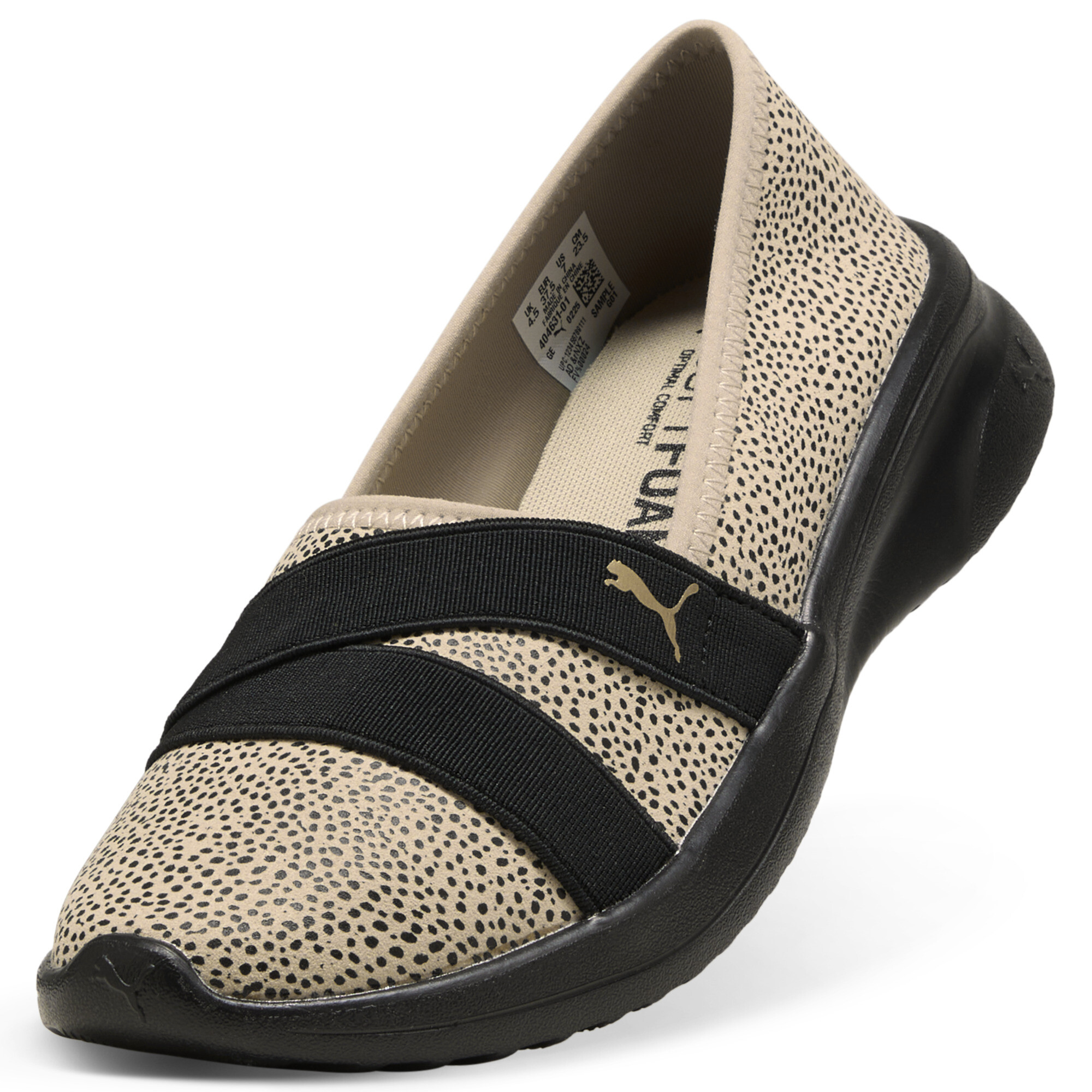 PUMA Adelina 2 Topcat sneakers voor Dames, Roze/Zwart/Bruin, Maat 40 thumbnail 2