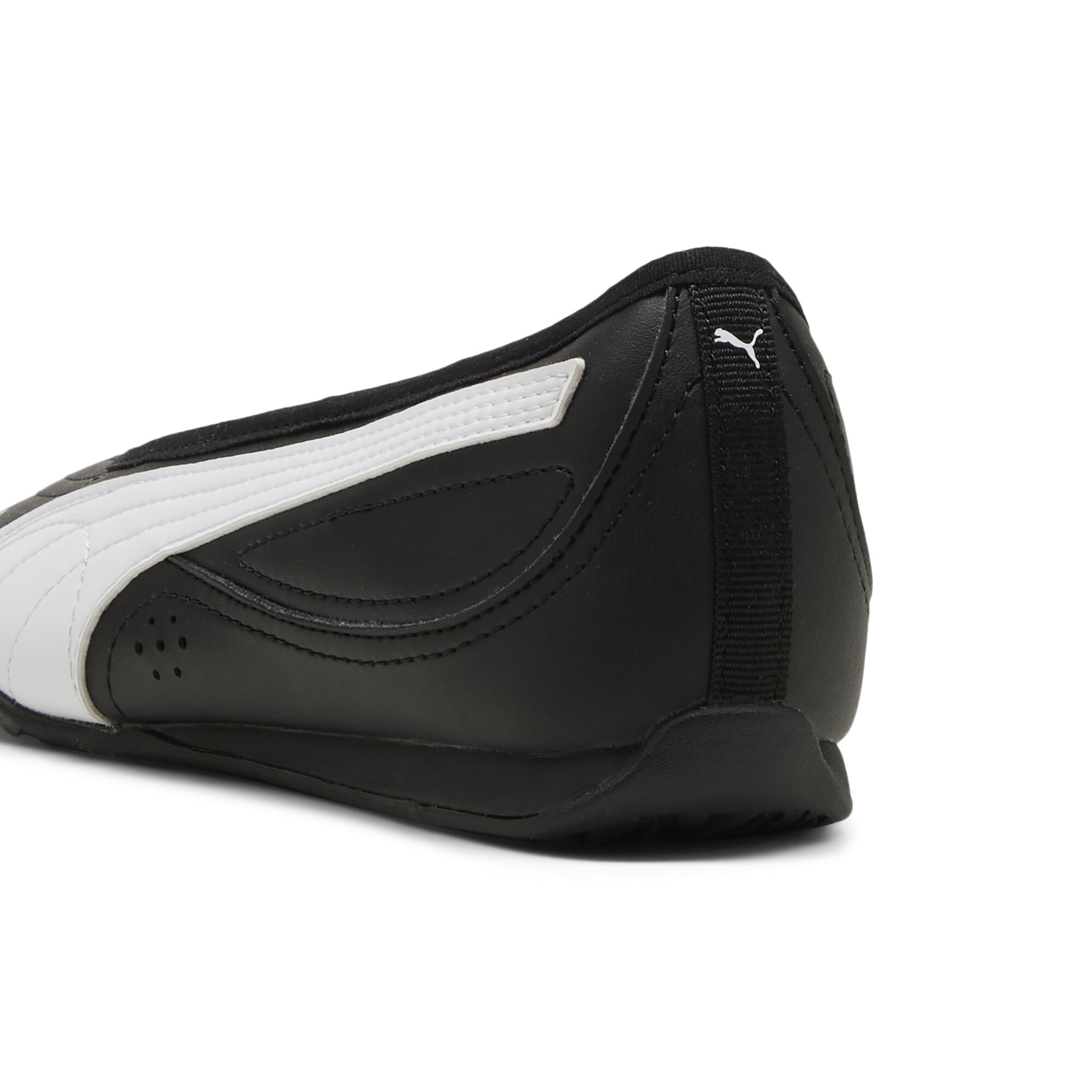 PUMA Catch Soleil ballerina's voor Dames, Zwart/Wit, Maat 36 thumbnail 5