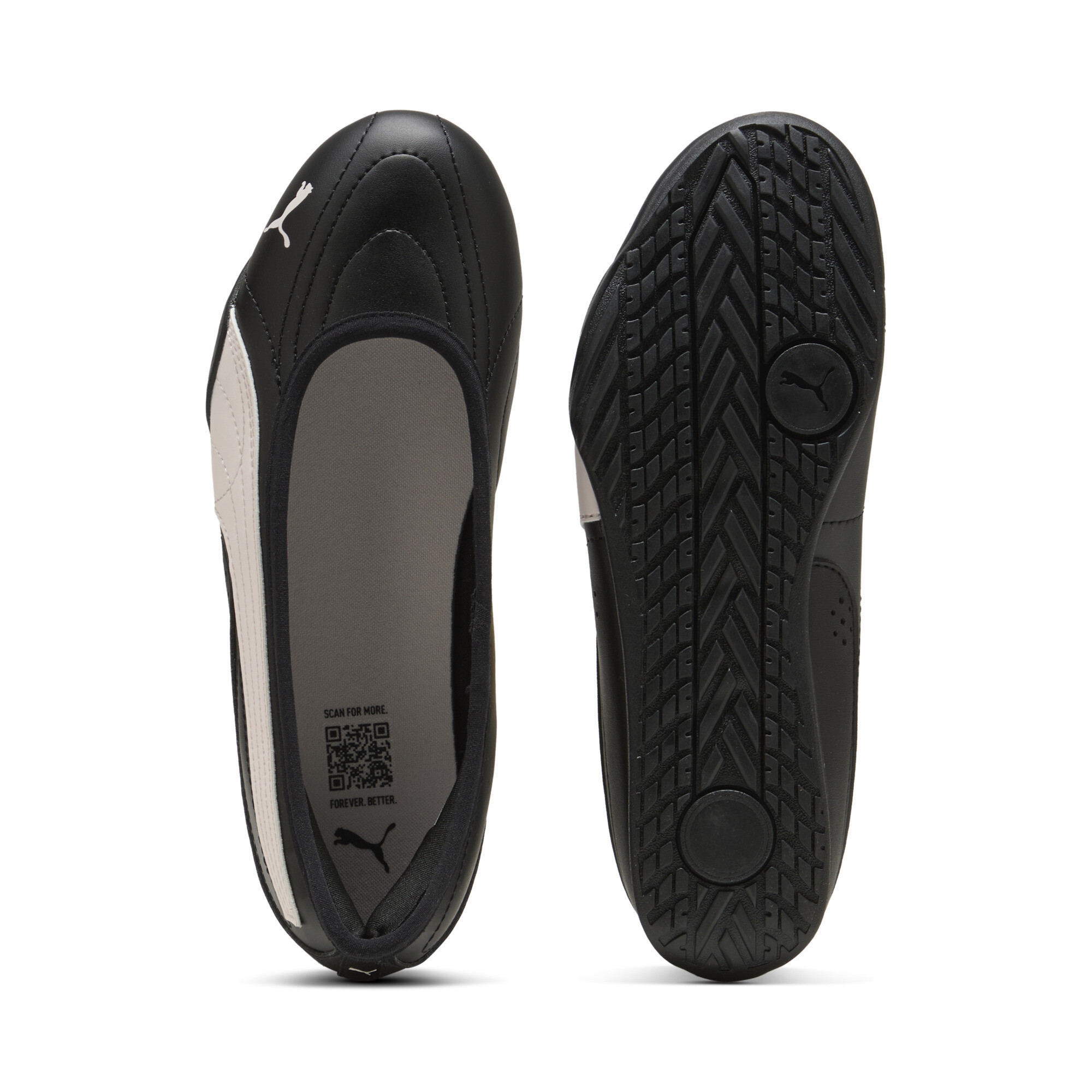 PUMA Catch Soleil ballerina's voor Dames, Zwart, Maat 39 thumbnail 4