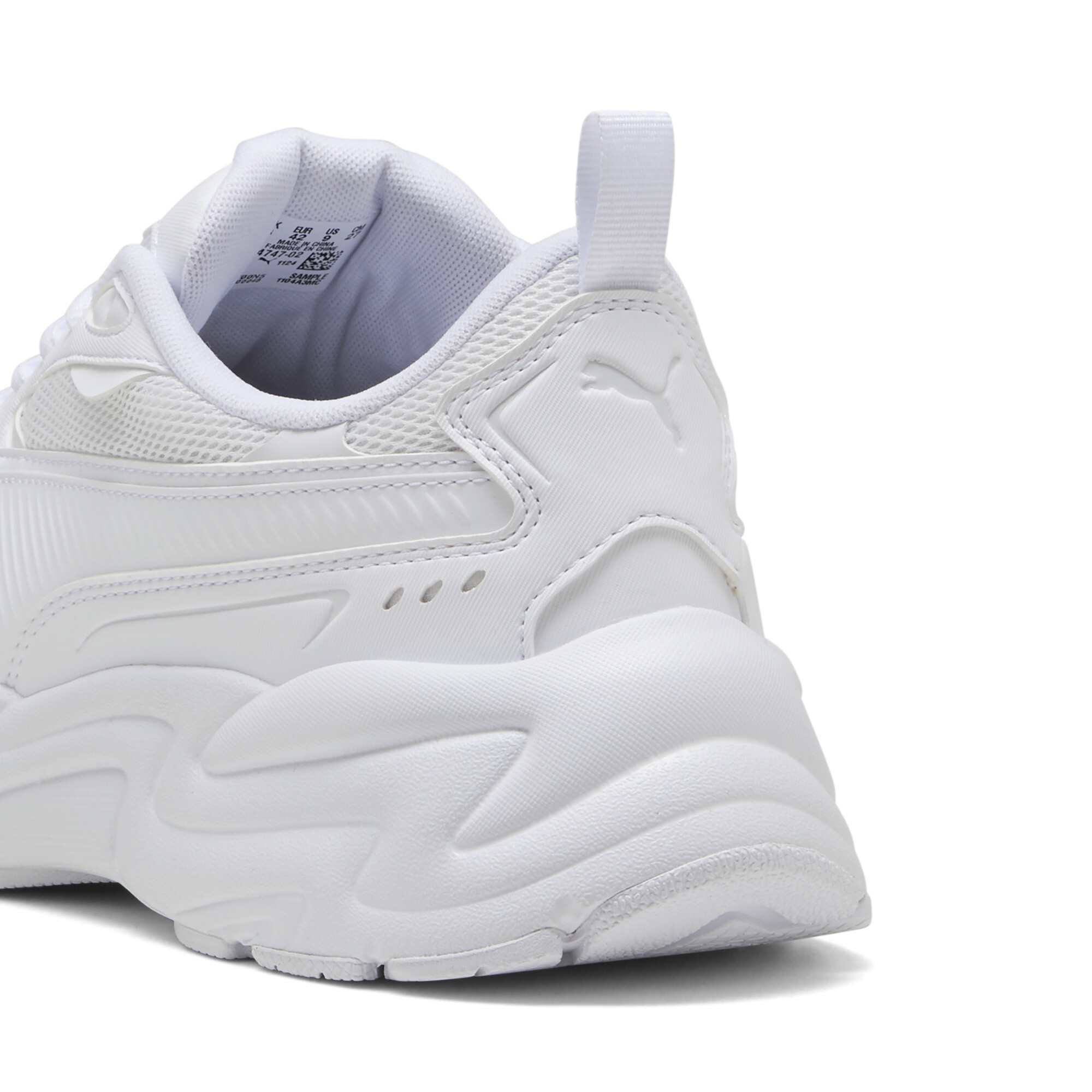 PUMA X-Ray 4 uniseks sneakers, Grijs/Wit, Maat 38,5 thumbnail 5