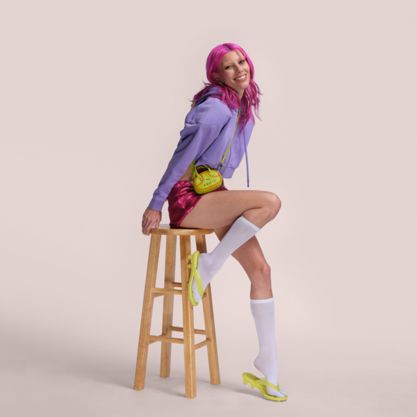 FENTY x PUMA Cat Cleat Jelly Shoes Women, Lime Sheen, large-MEX