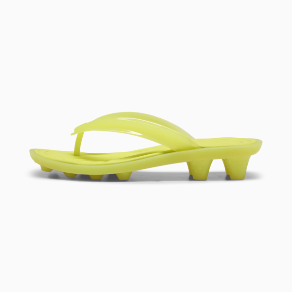 FENTY x PUMA Cat Cleat Jelly Shoes Women, Lime Sheen, large-MEX