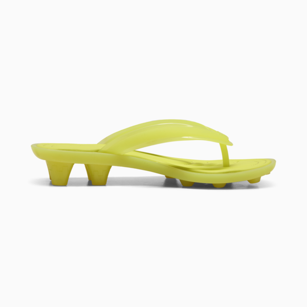 FENTY x PUMA Cat Cleat Jelly Shoes Women, Lime Sheen, large-MEX