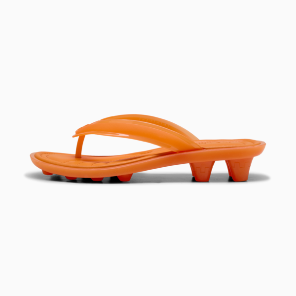 FENTY x PUMA Cat Cleat Jelly Shoes Women, Pumpkin Pie, large-MEX