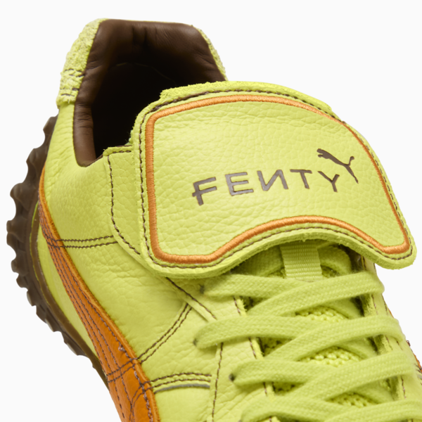 FENTY x PUMA Avanti LS Stitched Sneakers Unisex, Lime Sheen-Pumpkin Pie, large-ZAF