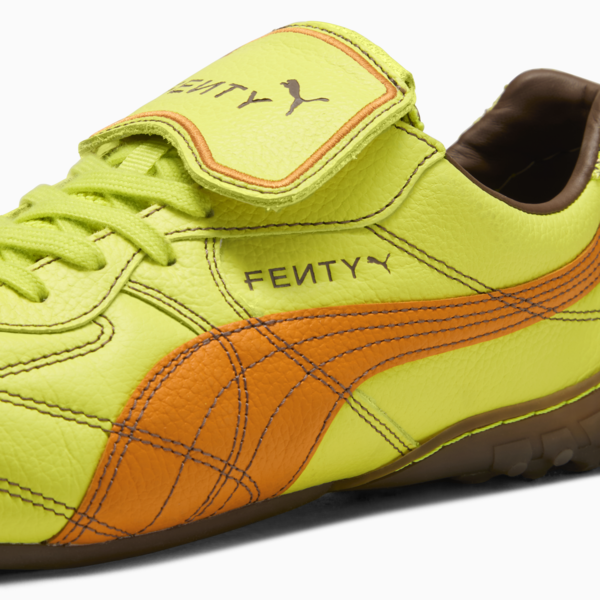 FENTY x PUMA Avanti LS Stitched Sneakers Unisex, Lime Sheen-Pumpkin Pie, large-ZAF