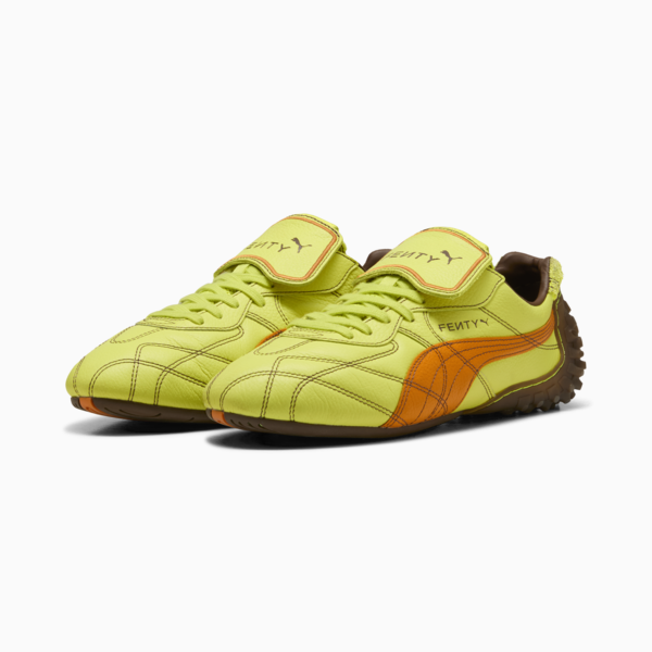 FENTY x PUMA Avanti LS Stitched Sneakers Unisex, Lime Sheen-Pumpkin Pie, large-ZAF