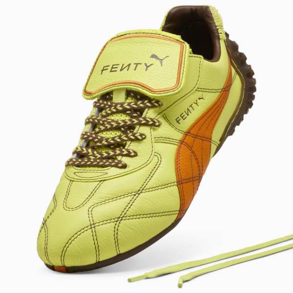 FENTY x PUMA Avanti LS Stitched Sneakers Unisex, Lime Sheen-Pumpkin Pie, large-ZAF