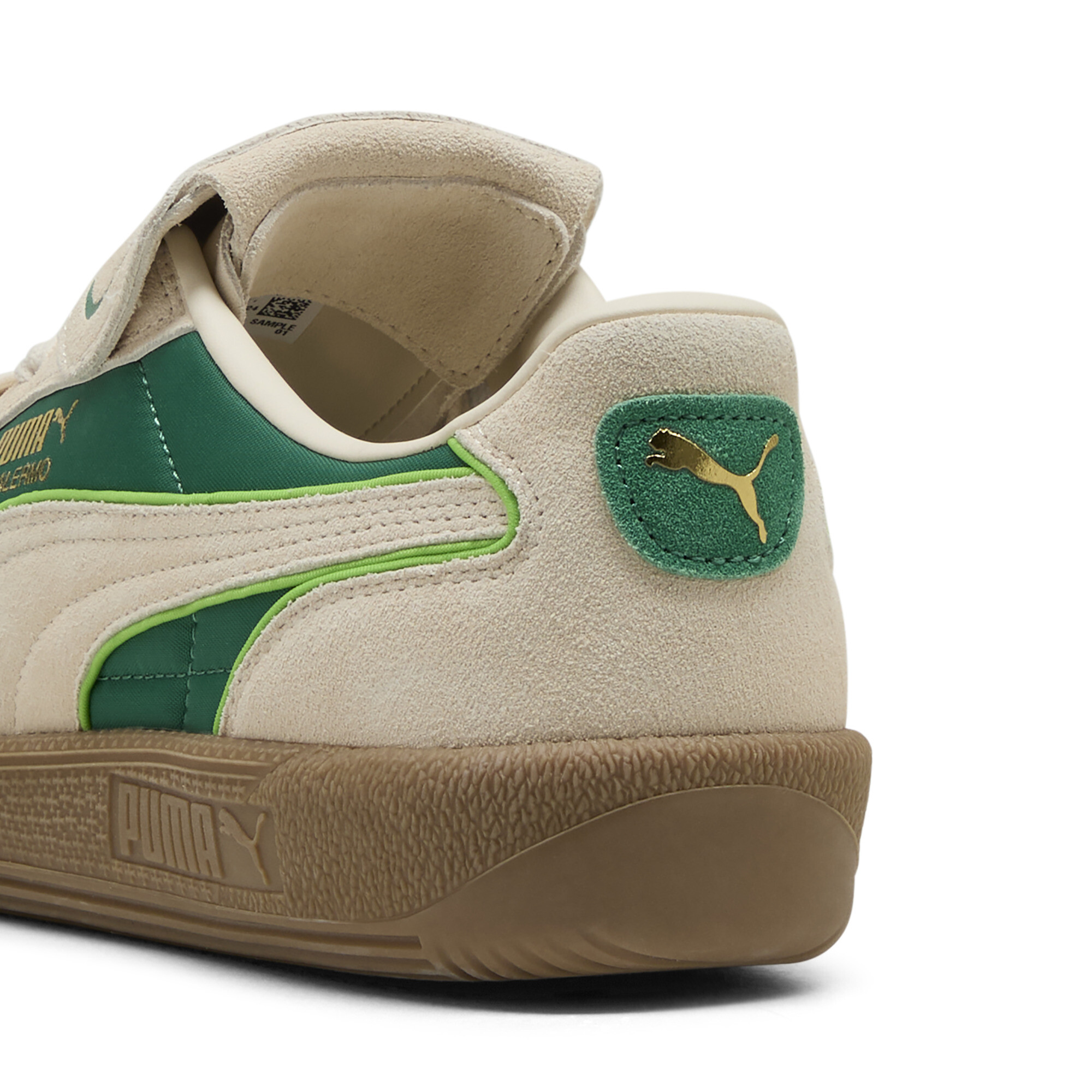 PUMA Palermo Premium sneakers uniseks, Groen, Maat 37 thumbnail 5