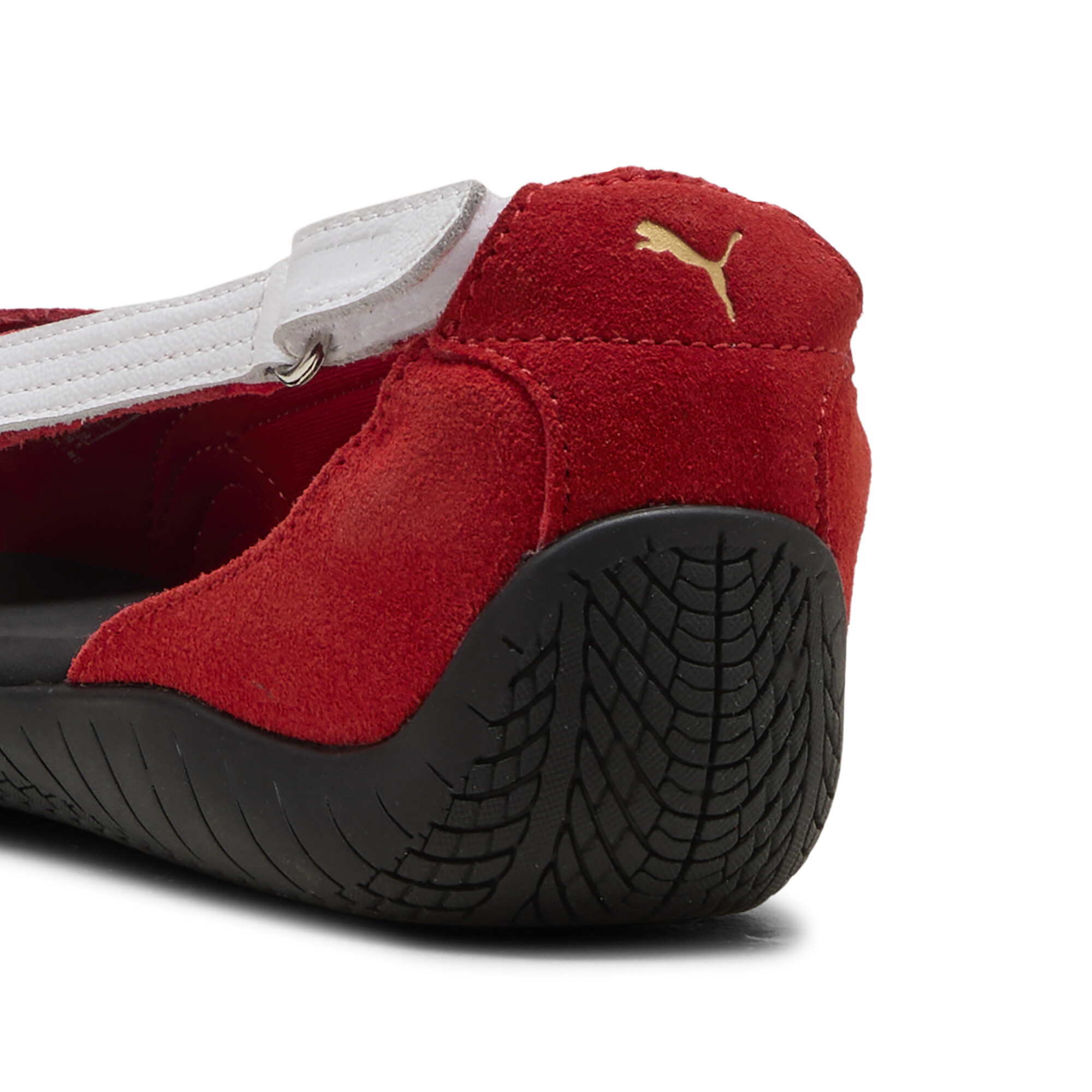 PUMA Speedcat sandalen voor Dames, Zwart/Rood/Wit, Maat 37 thumbnail 5
