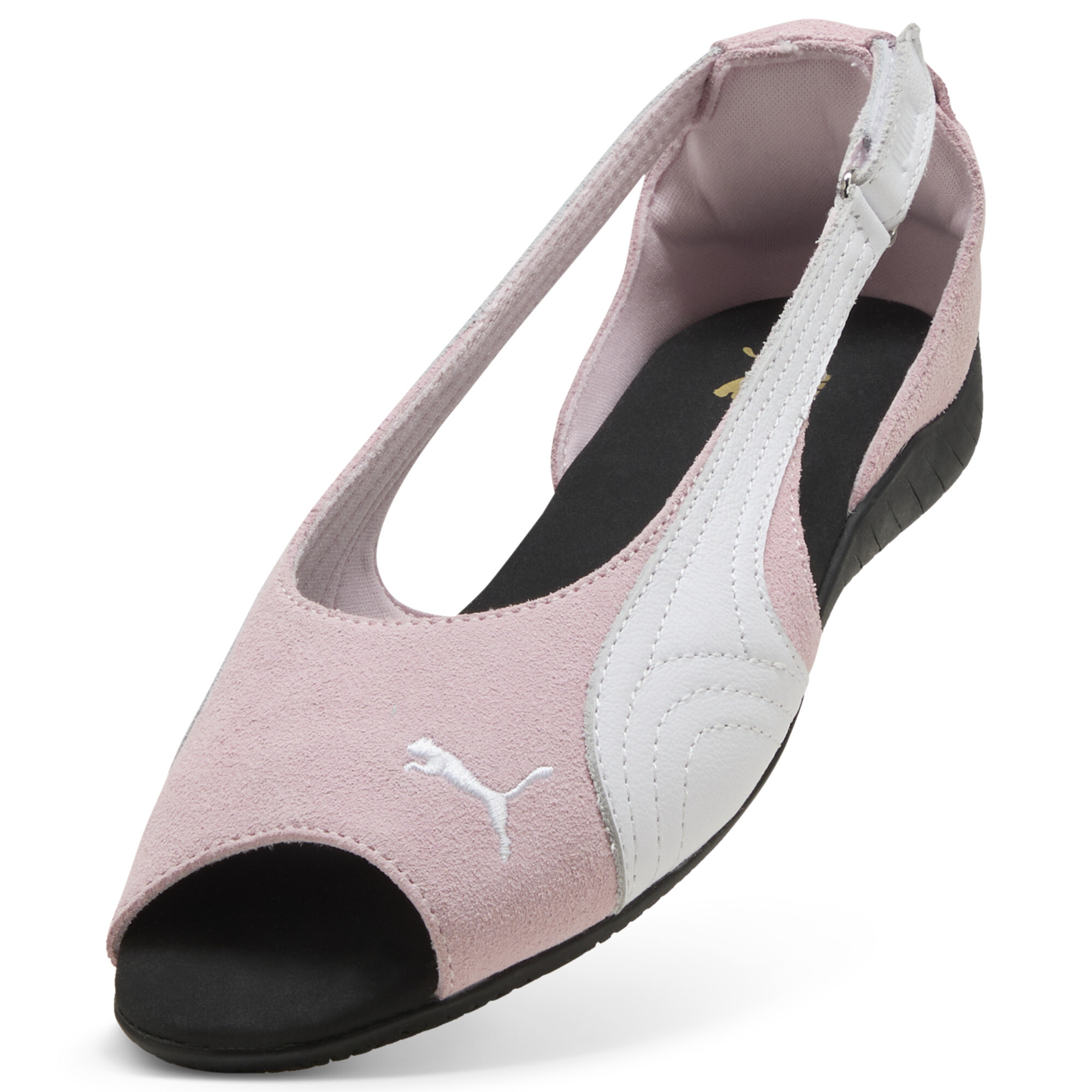 PUMA Speedcat sandalen voor Dames, Roze/Zwart/Wit, Maat 42 thumbnail 2