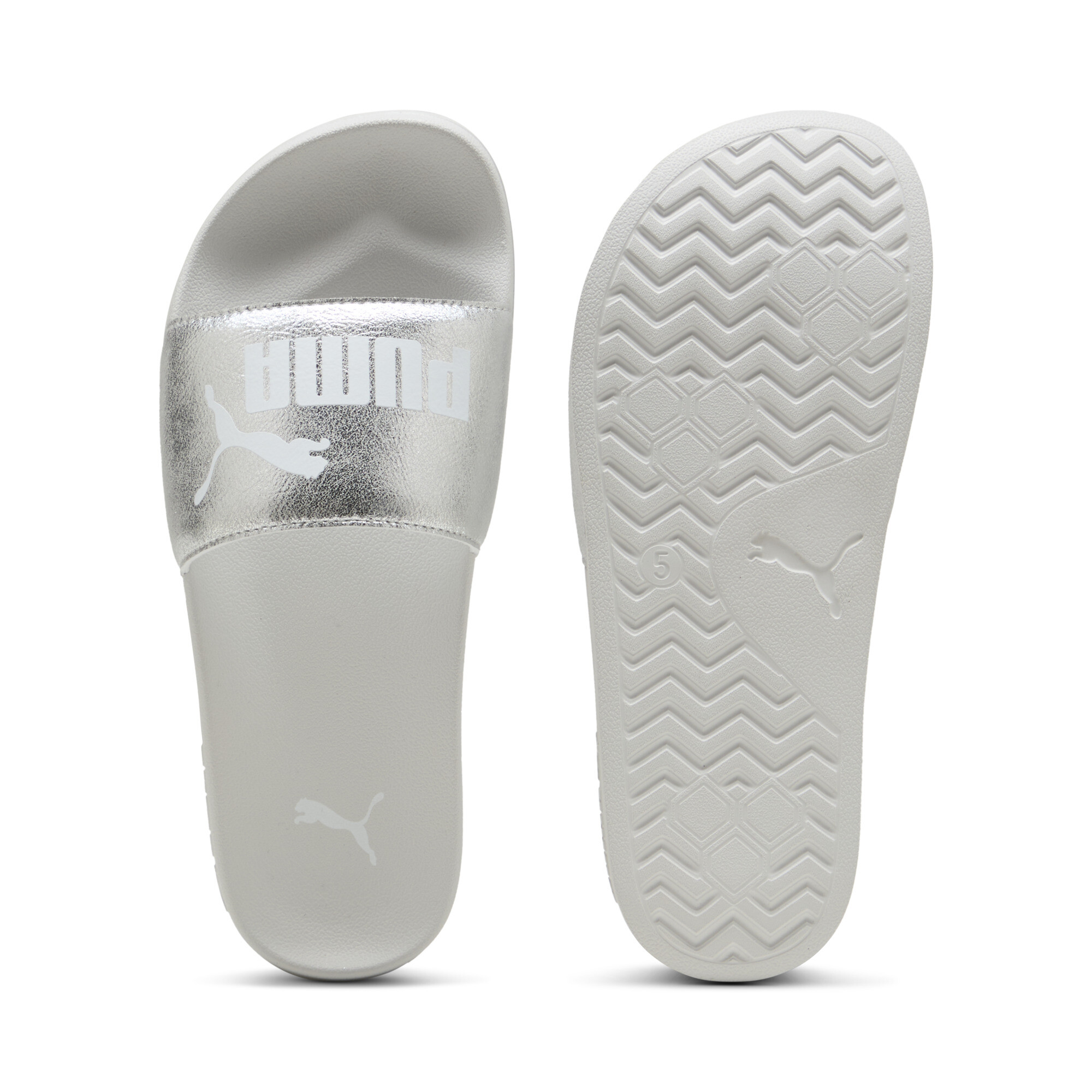 PUMA Claquettes Leadcat 2.0 Métallique Whisper Femme Chaussures 40.5