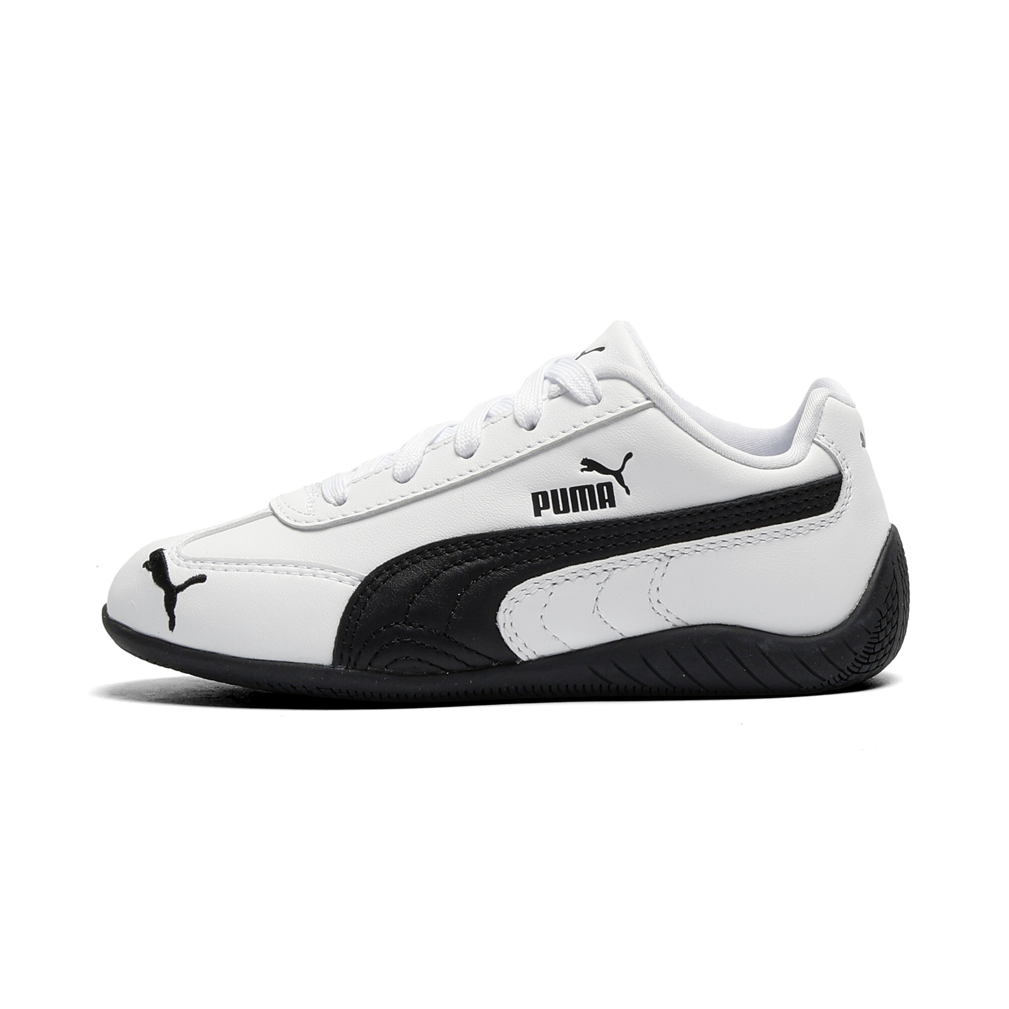 Puma Little Kids Speedcat Leather Casual Sneakers From Finish Line In White