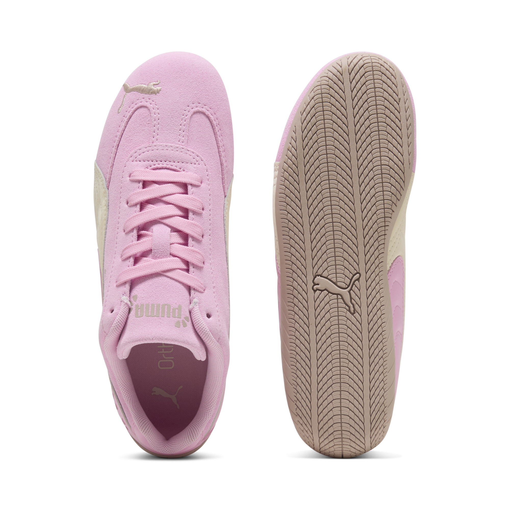 PUMA Speedcat Eternal Bloom sneakers voor Dames, Roze, Maat 37,5 thumbnail 4