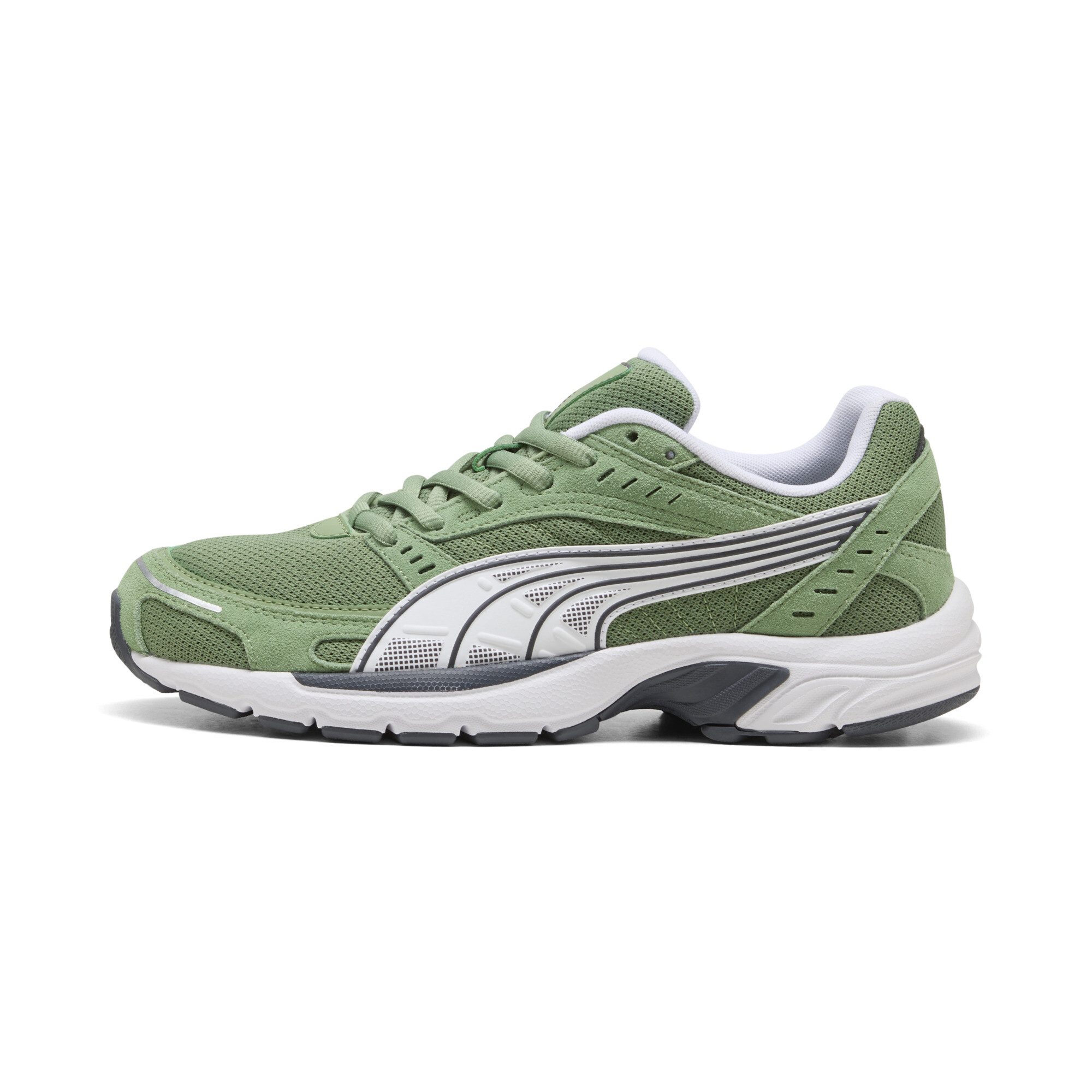 Puma C25K Badge Sneakers Unisex Schuhe | Dusty Green/White/Glacial Gray | Größe: 42.5