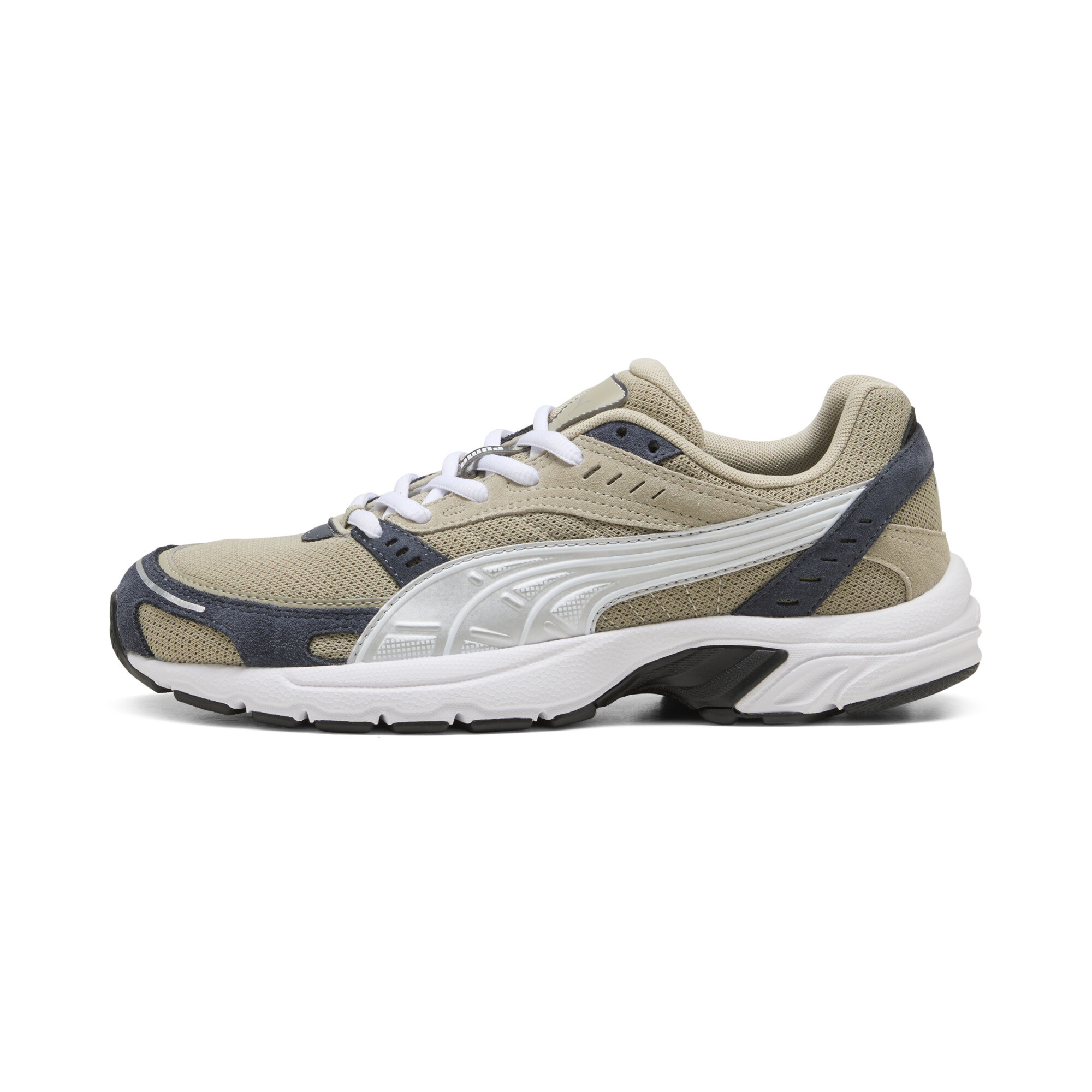 Puma C25K Badge Sneakers Unisex Schuhe | Pebble Gray/Silver/Glacial Gray | Größe: 47