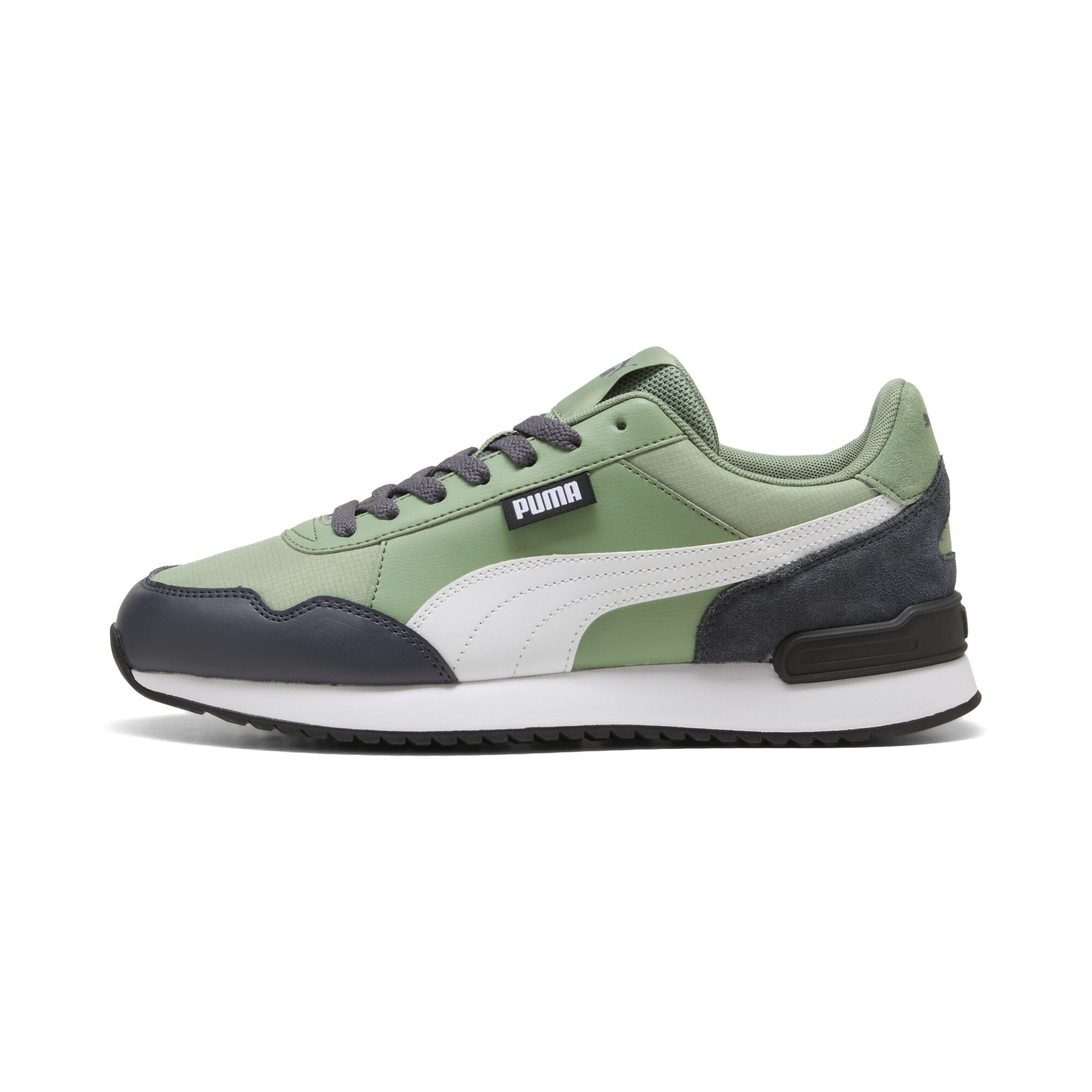 Puma Adaptor Badge Sneakers Unisex Schuhe | Dusty Green/White/Galactic Gray | Größe: 41