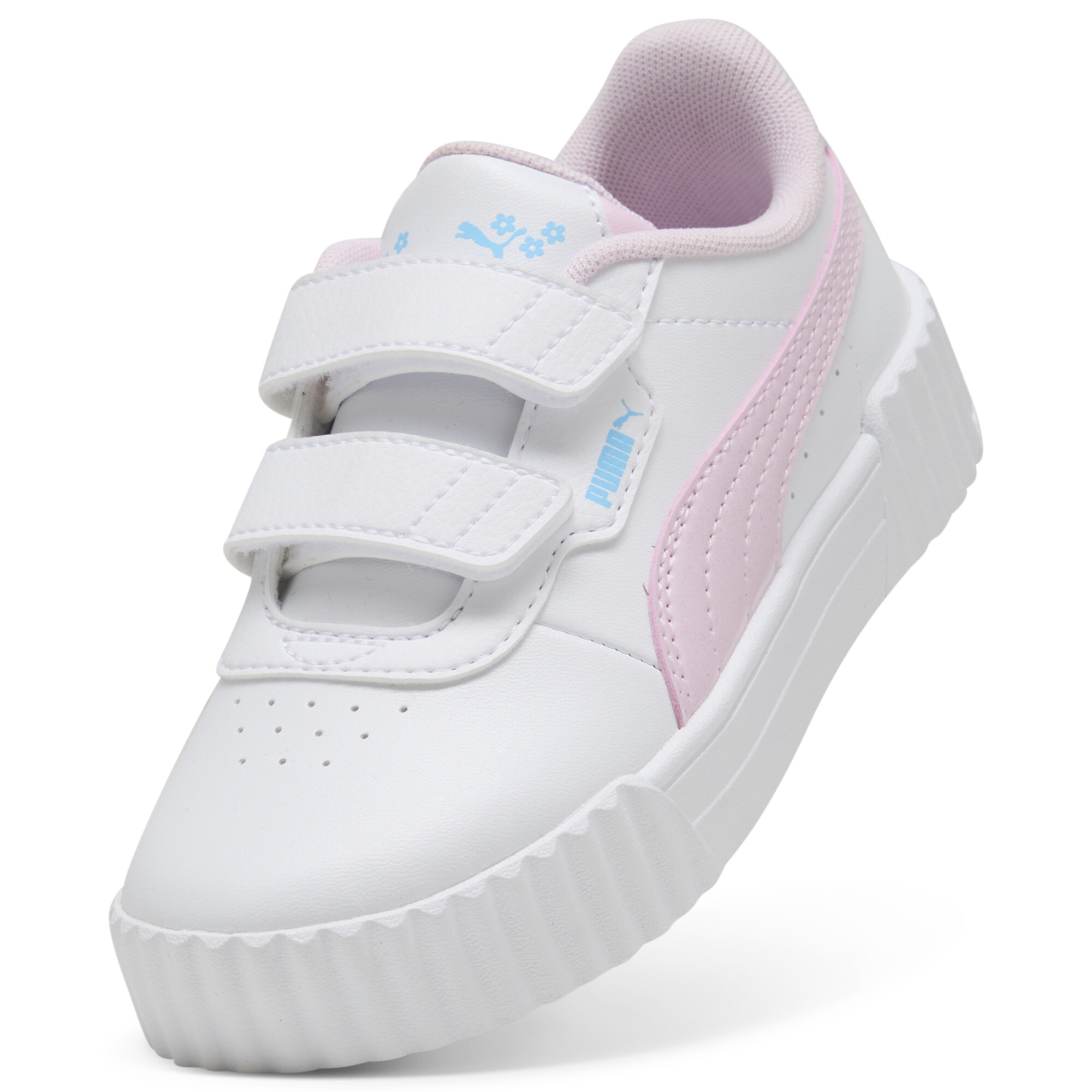PUMA Carina 3.0 Jelly Heaven sneakers voor Dames, Roze/Wit, Maat 34 thumbnail 2