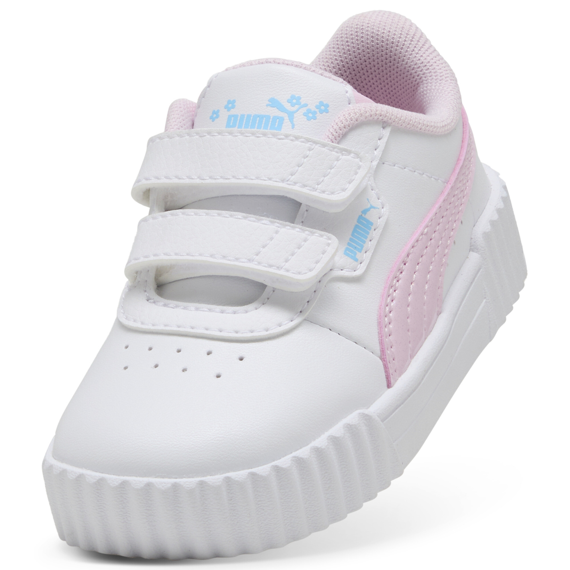 PUMA Carina 3.0 Jelly Heaven sneakers voor Dames, Roze/Wit, Maat 25 thumbnail 2