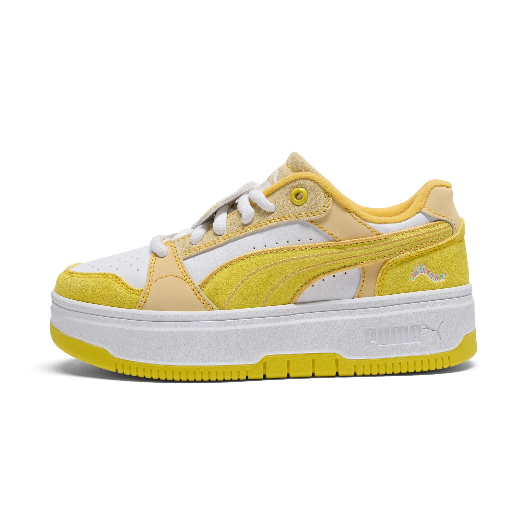Puma Rebound Femme Junie Sneakers Big Kids In Yellow