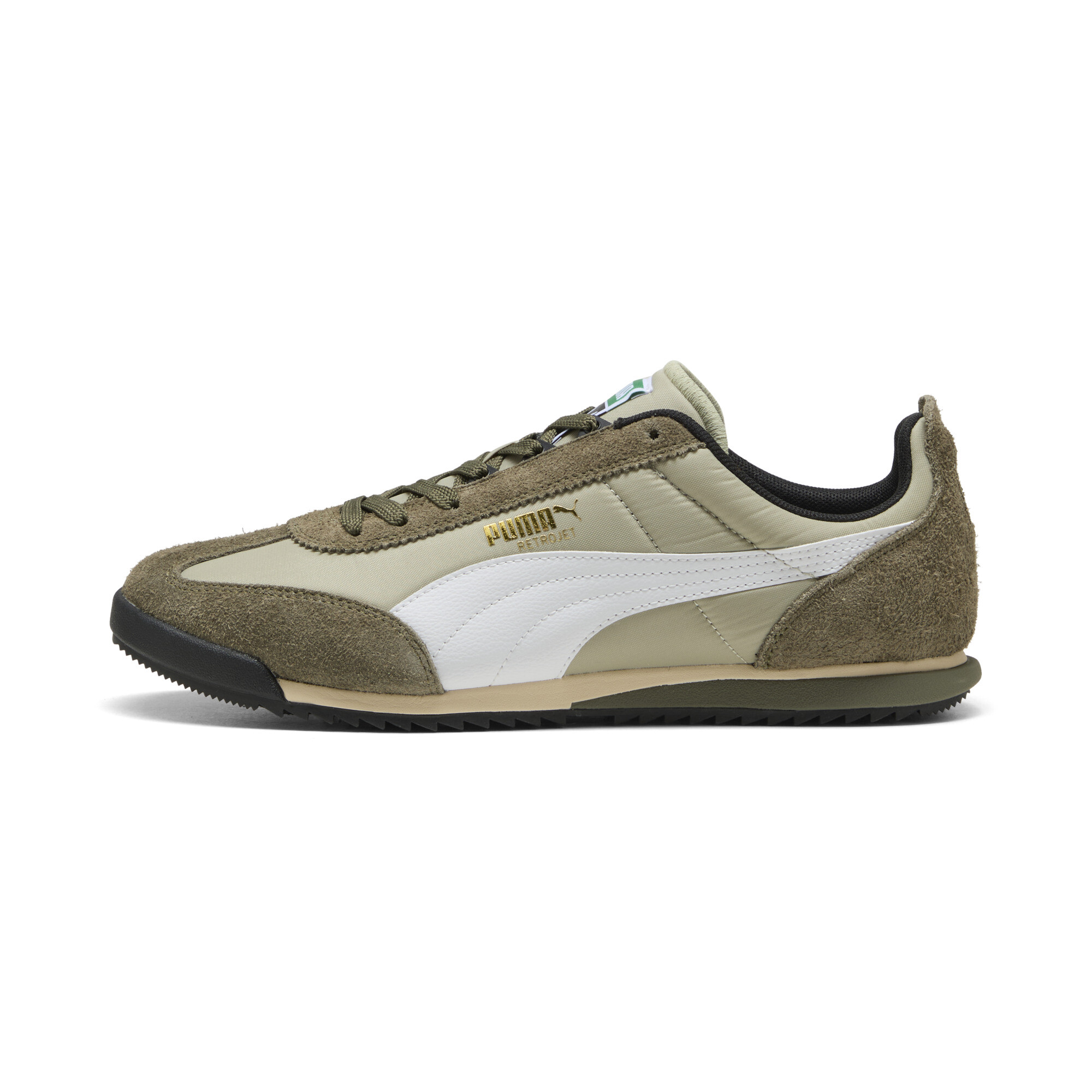 PUMA Retrojet Nylon Men's Sneakers in Beige, Size 8