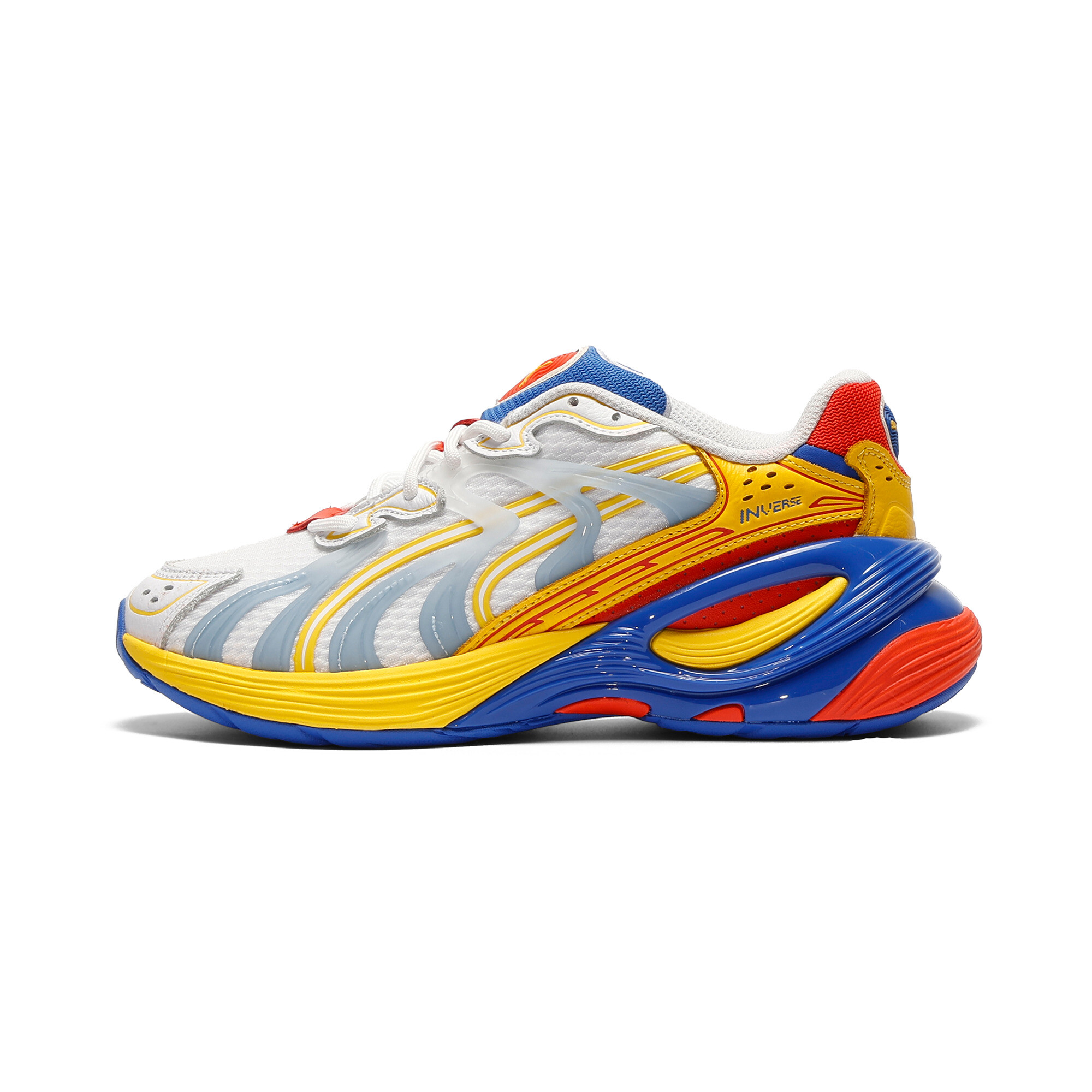 Puma Inverse Armored Jr Youth Shoes In Yellow