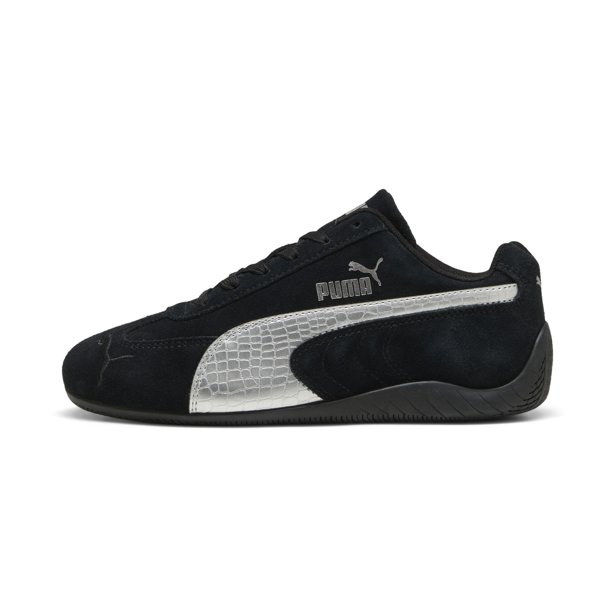 PUMA Speedcat Metallic Safari sneakers voor Dames, Zwart/Zilver, Maat 37,5 thumbnail 5