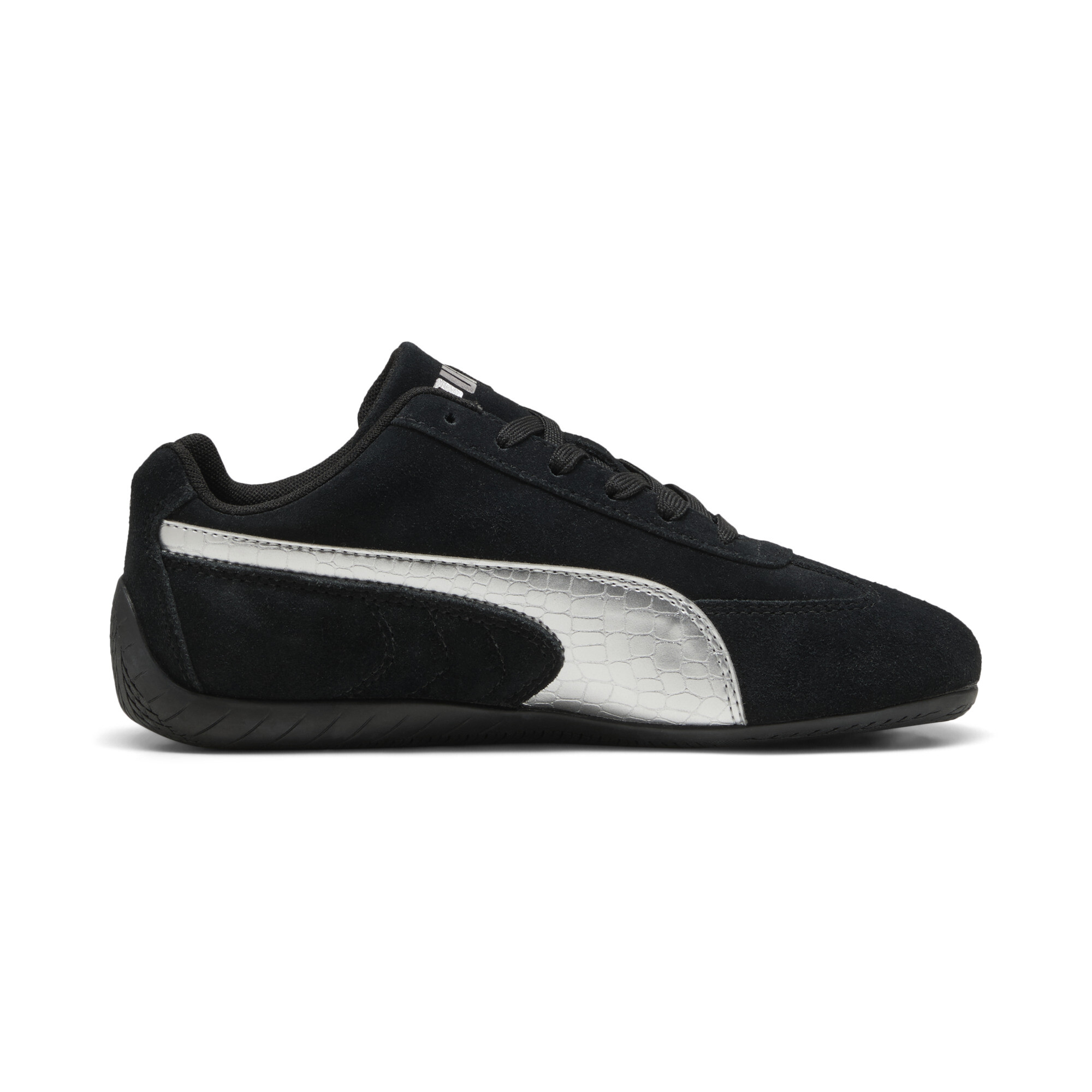PUMA Speedcat Metallic Safari sneakers voor Dames, Zwart/Zilver, Maat 37,5 thumbnail 3