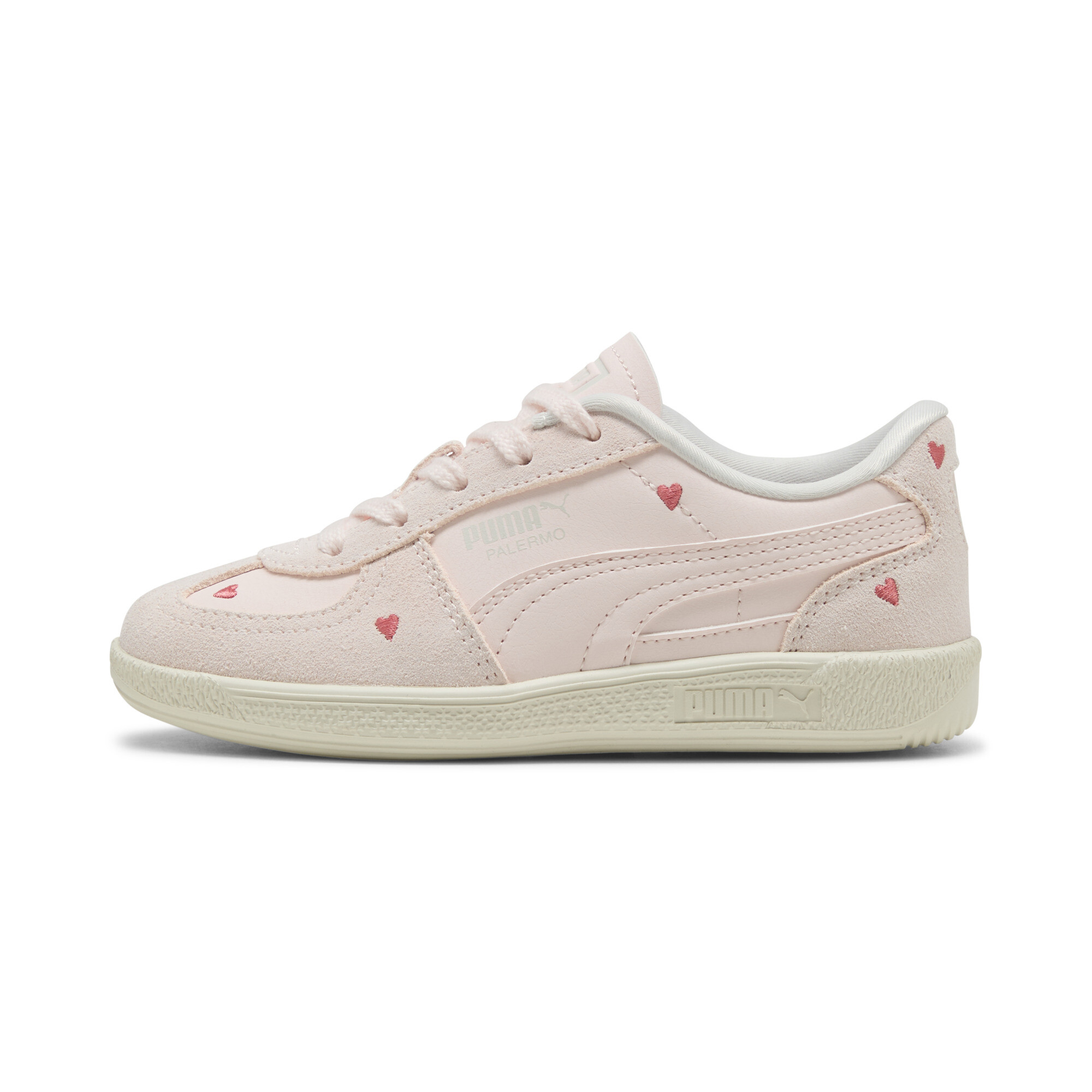 PUMA Palermo Amor Little Kids' Sneakers in Pink, Size 3.5